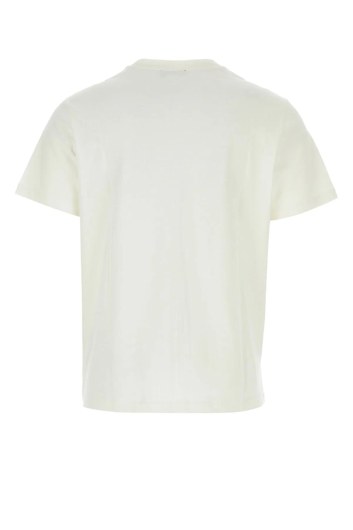 APC WHITE COTTON T-SHIRT 