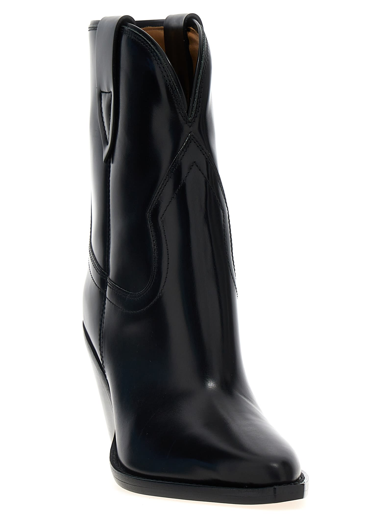 Isabel Marant Leyane Boots And Ankle Boots In Black