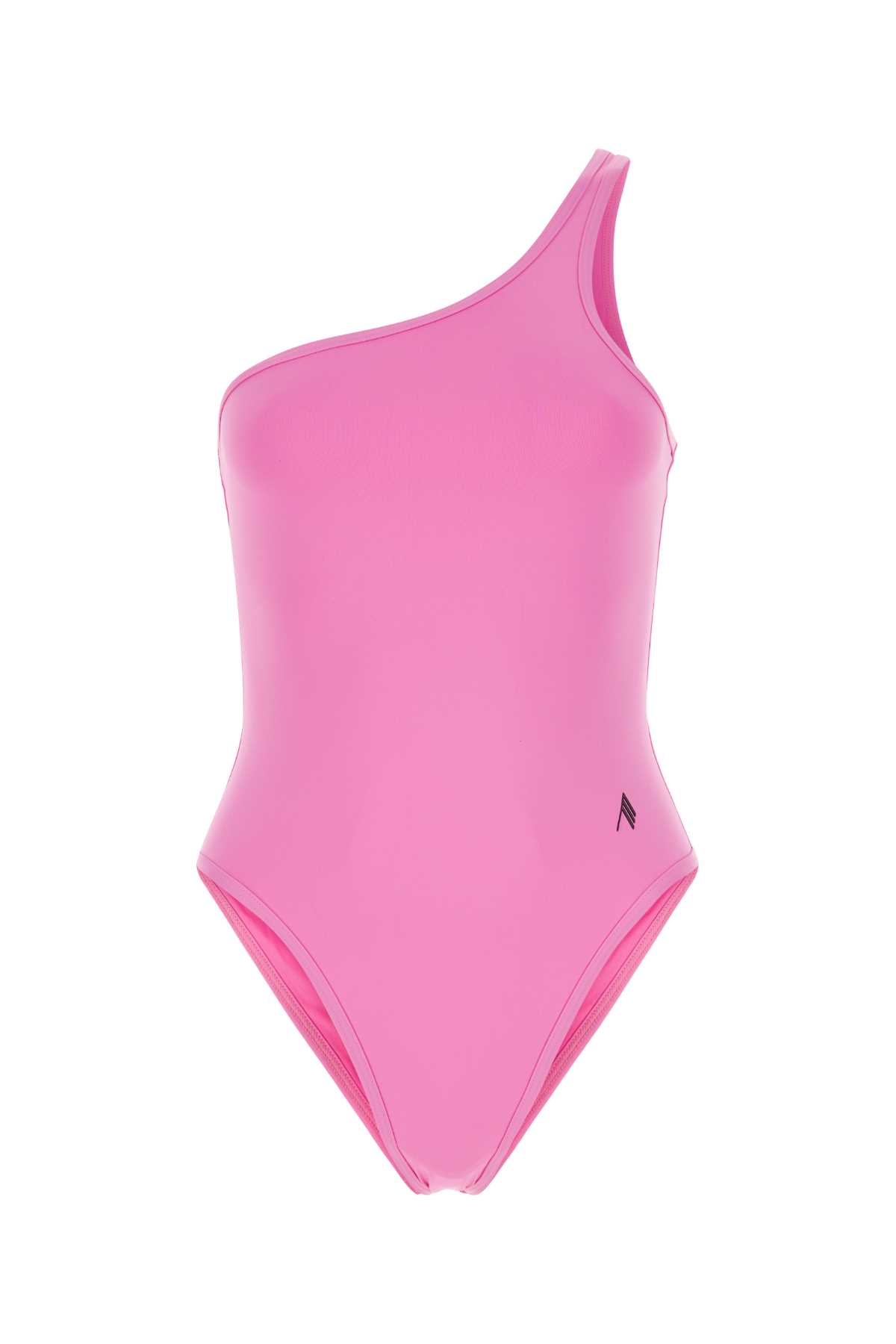 Pink Stretch Nylon Swimsuit