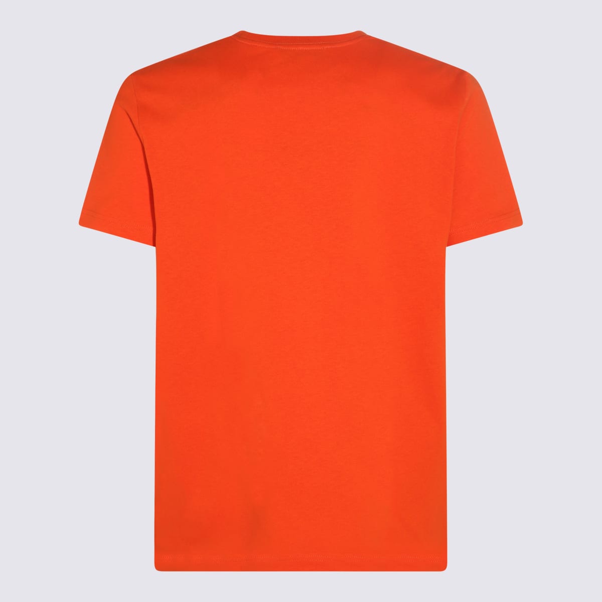 Shop Apc Orange Cotton T-shirt