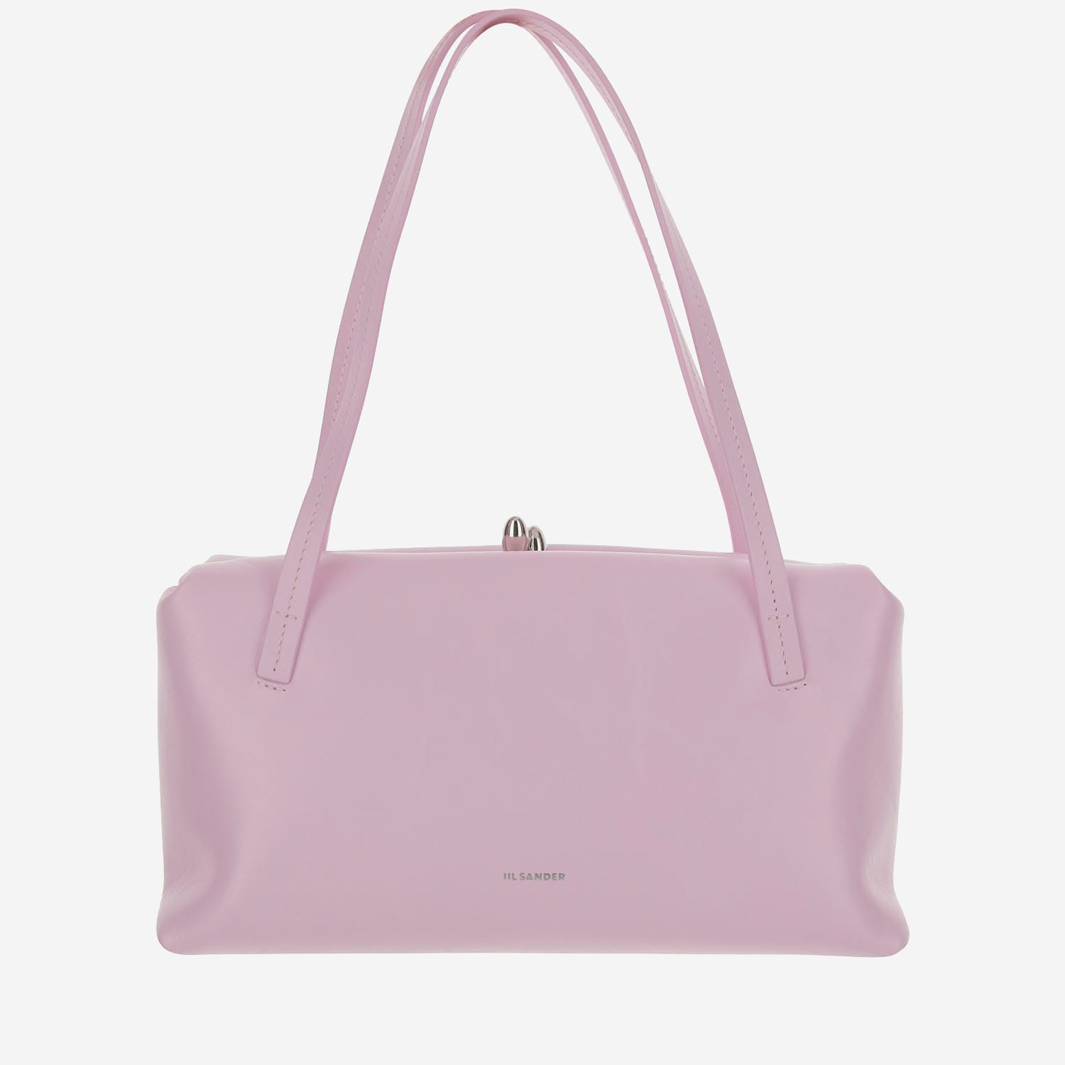 Jil Sander Purple Goji Pillow Shoulder Bag In Pink