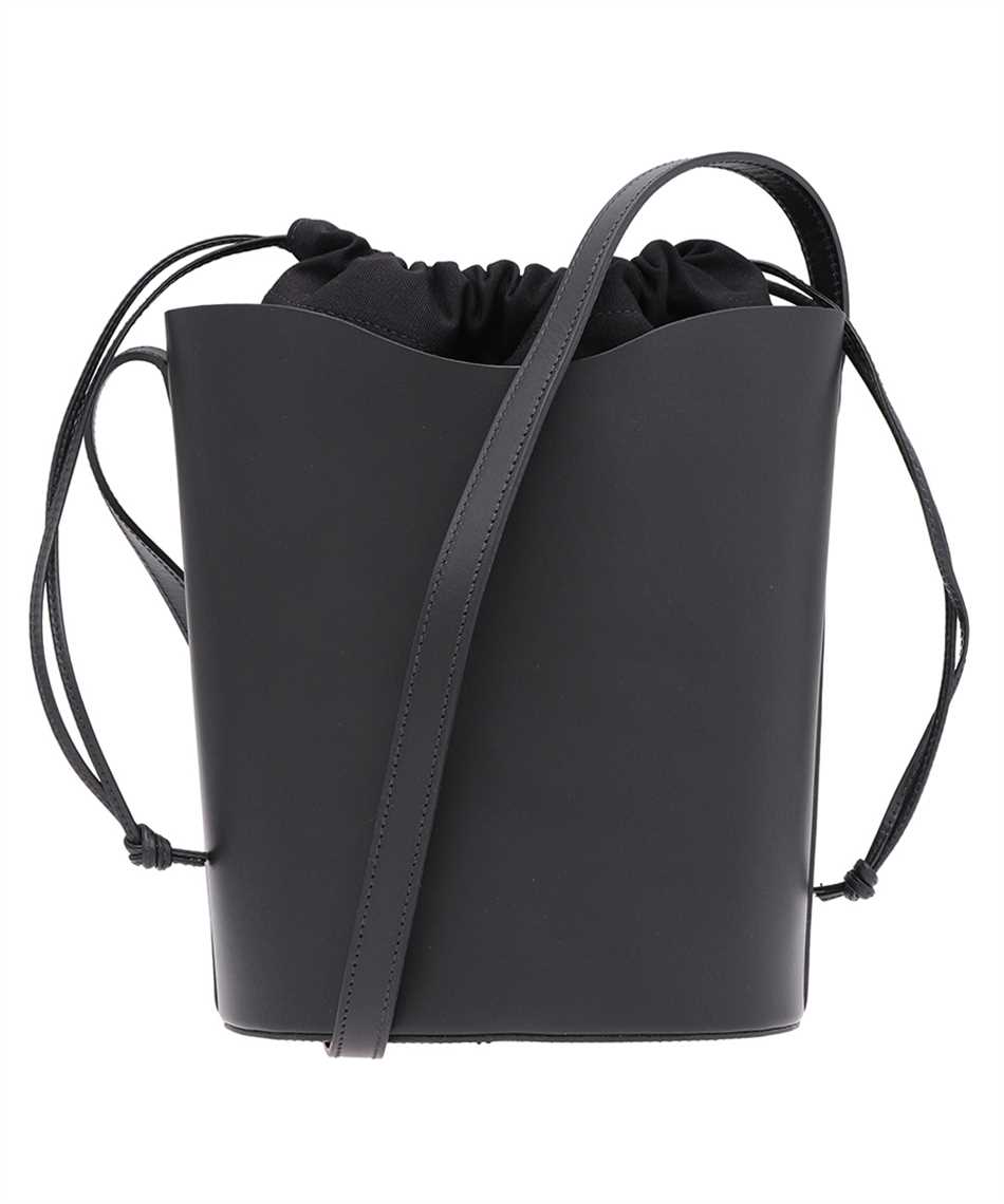 Il Bisonte Leather Shoulder Bag In Black