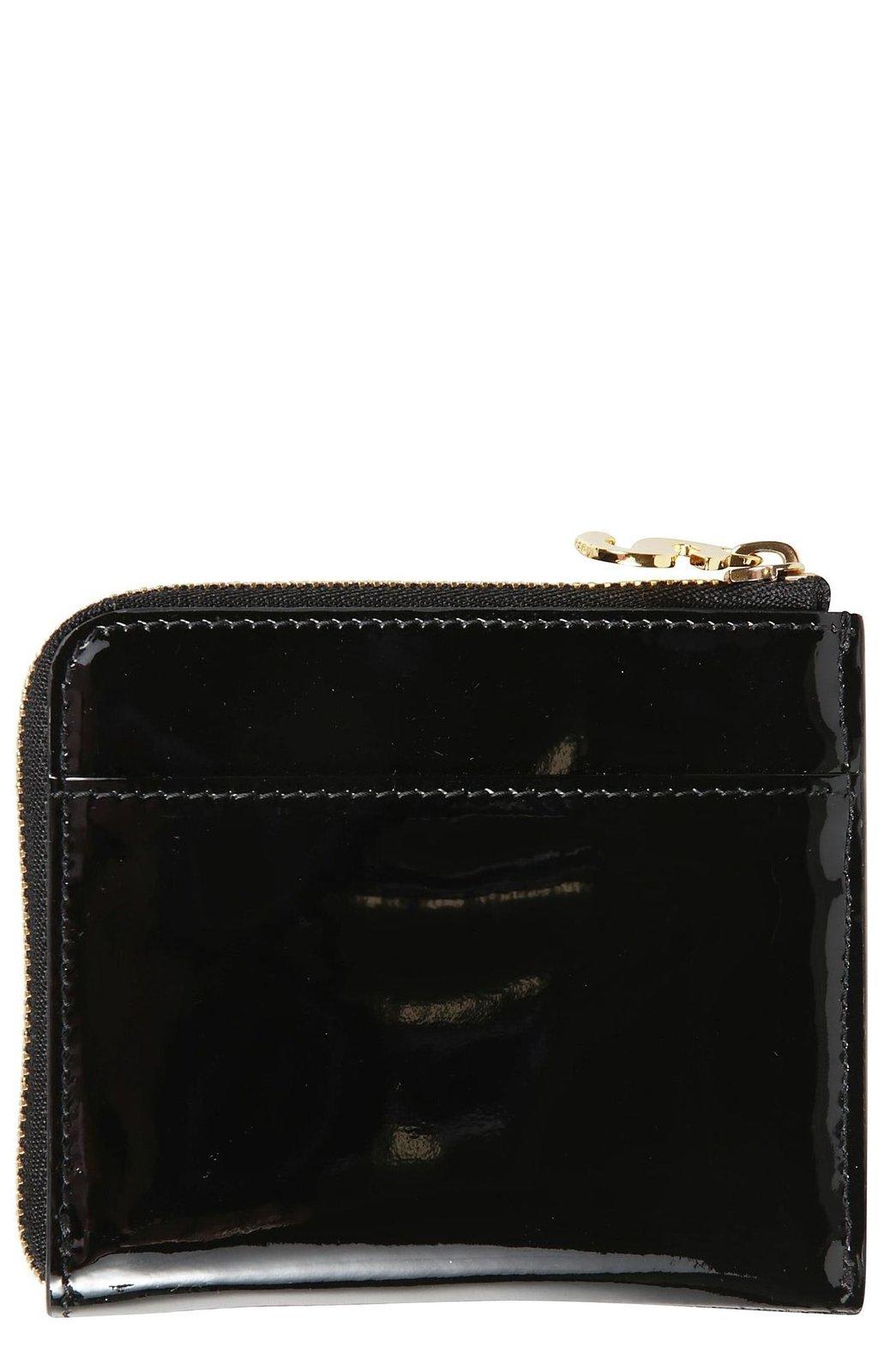 SACAI BICOLOR HALF WALLET 