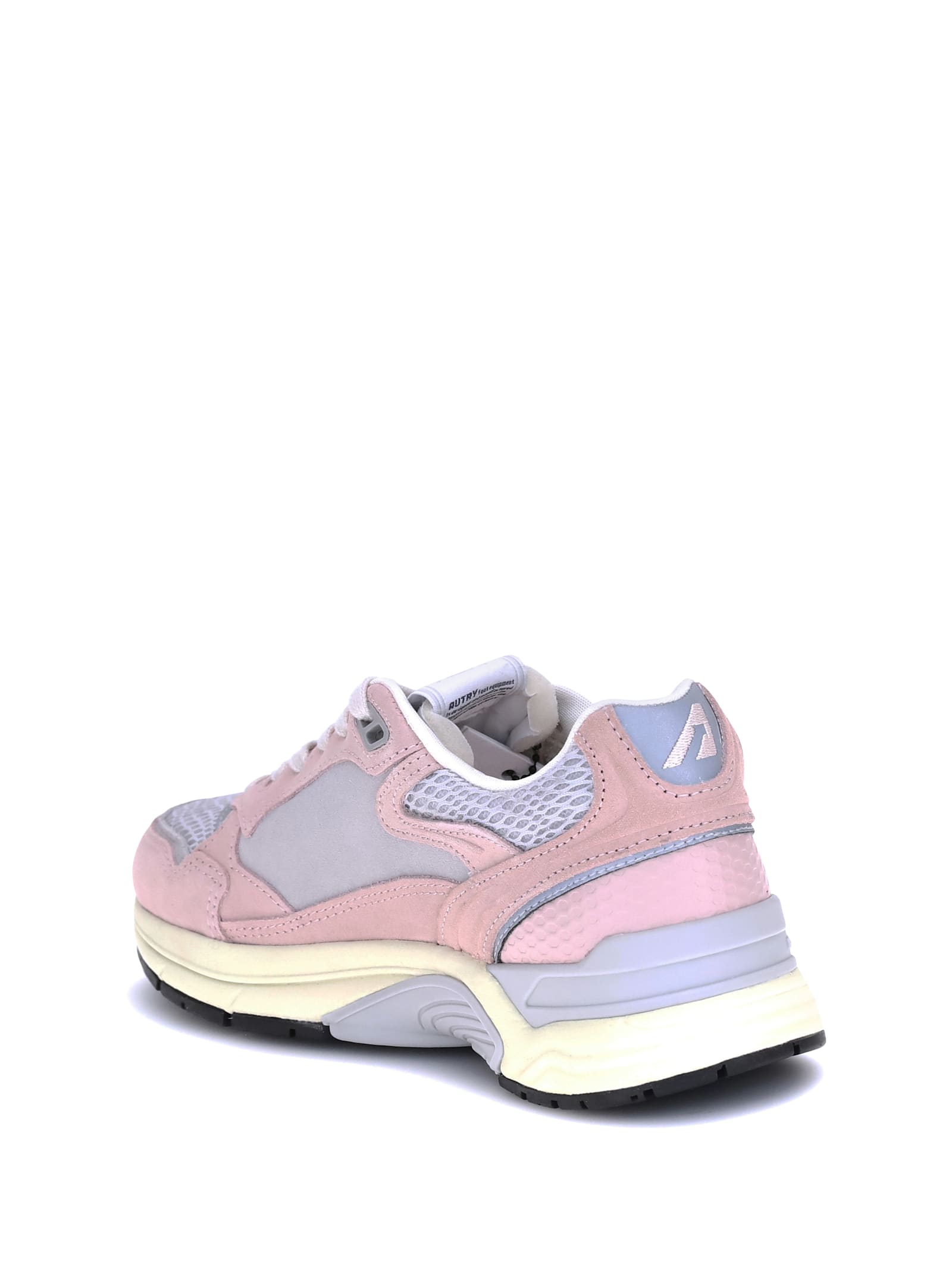 Autry Low Hyperway Wom Sneakers With Mesh Panels In Multi