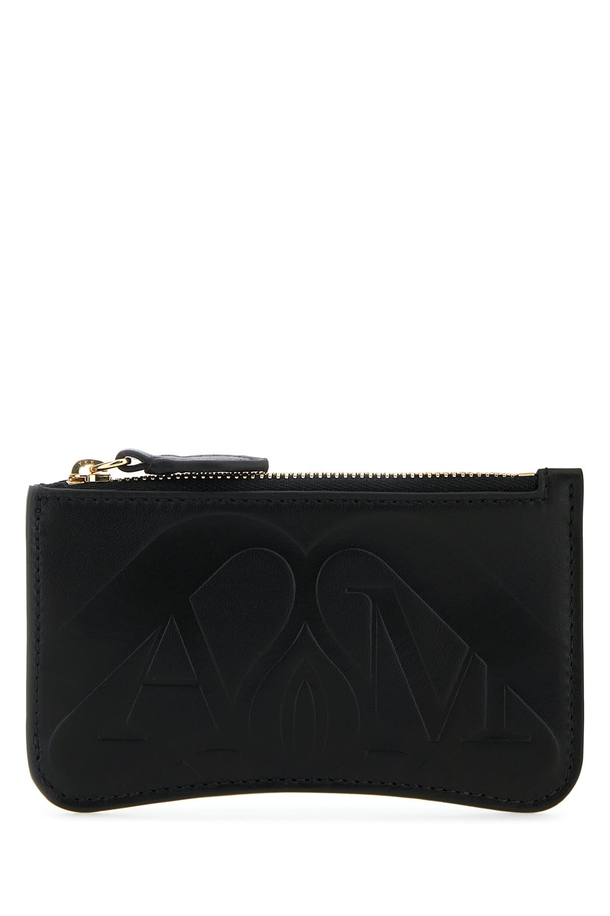 Shop Alexander Mcqueen Portafoglio In Black