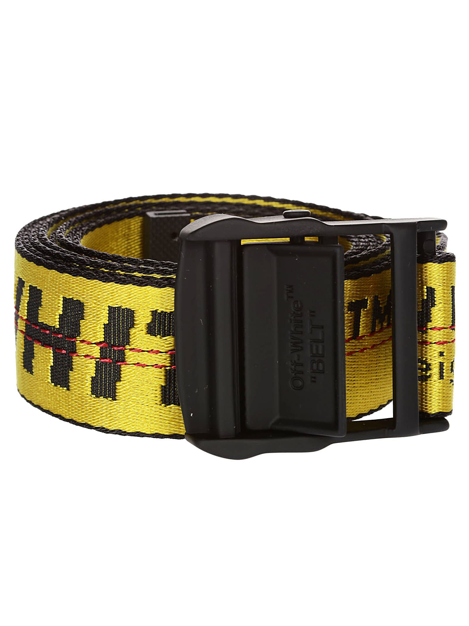 Off-white Industrial Buckle Belt In Yellow No Color | ModeSens