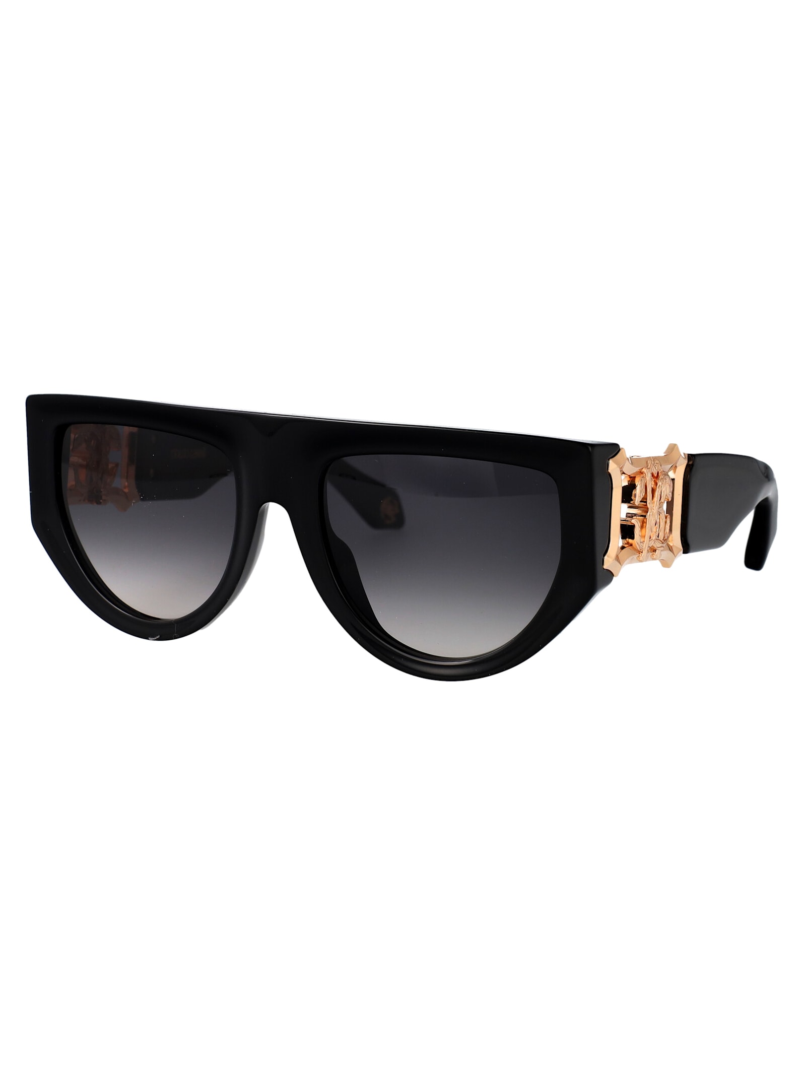 Roberto Cavalli Src063 Sunglasses In Black