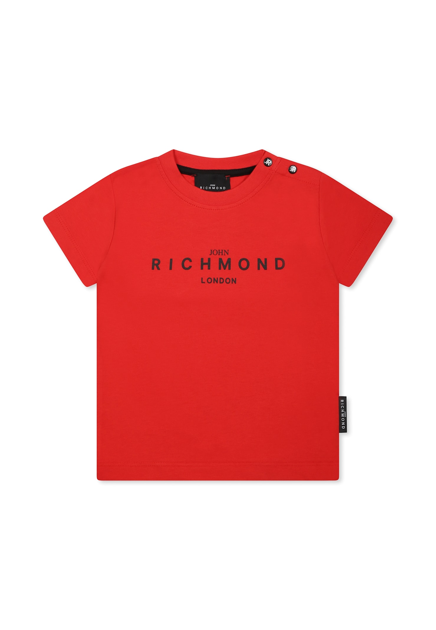 RICHMOND RED T-SHIRT FOR BABY BOY WITH LOGO