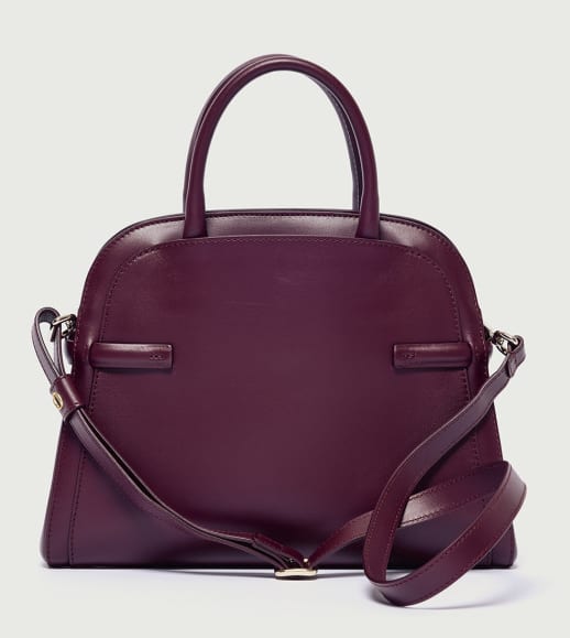 Orciani Alba Borsa A Mano In Burgundy