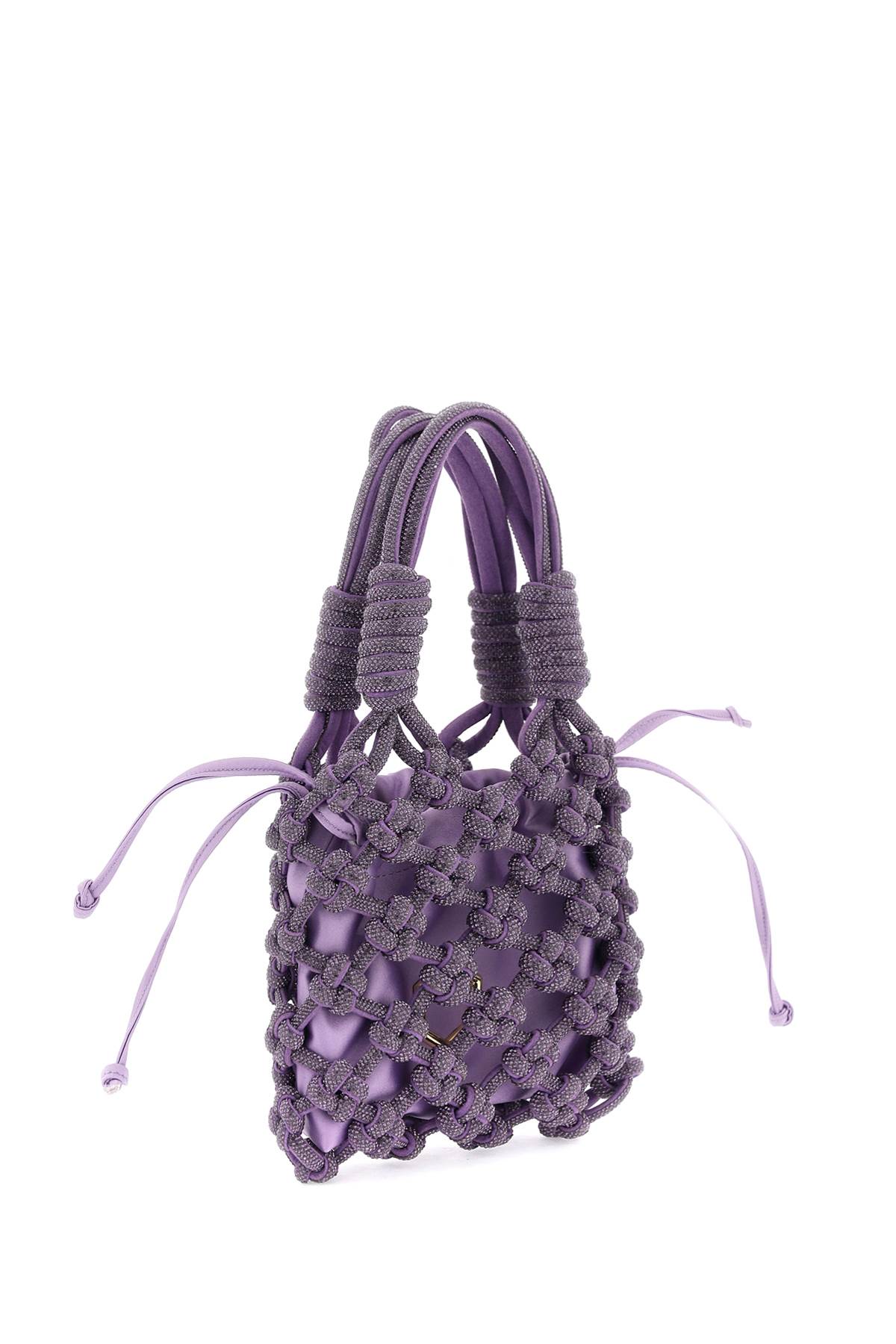 Shop Hibourama Lola Handbag Purse Tote In Tanzanite (purple)