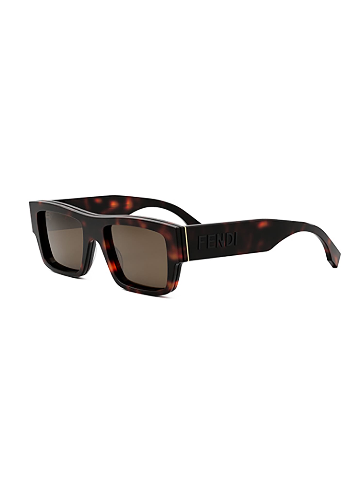Shop Fendi Fe40118i Sunglasses In E