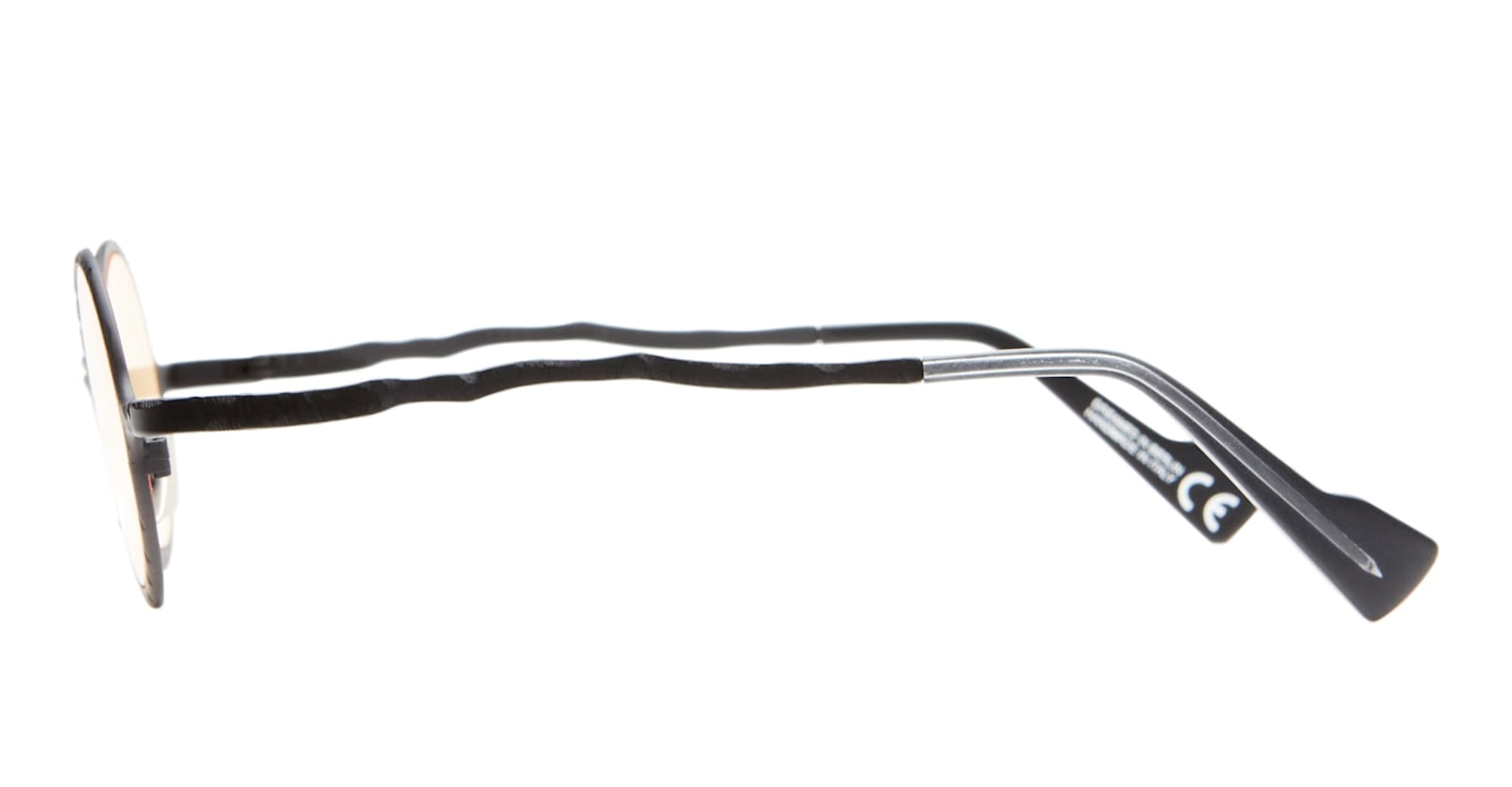 Kuboraum Mask Z17 - Black Matte / Orange Lens Sunglasses In Black