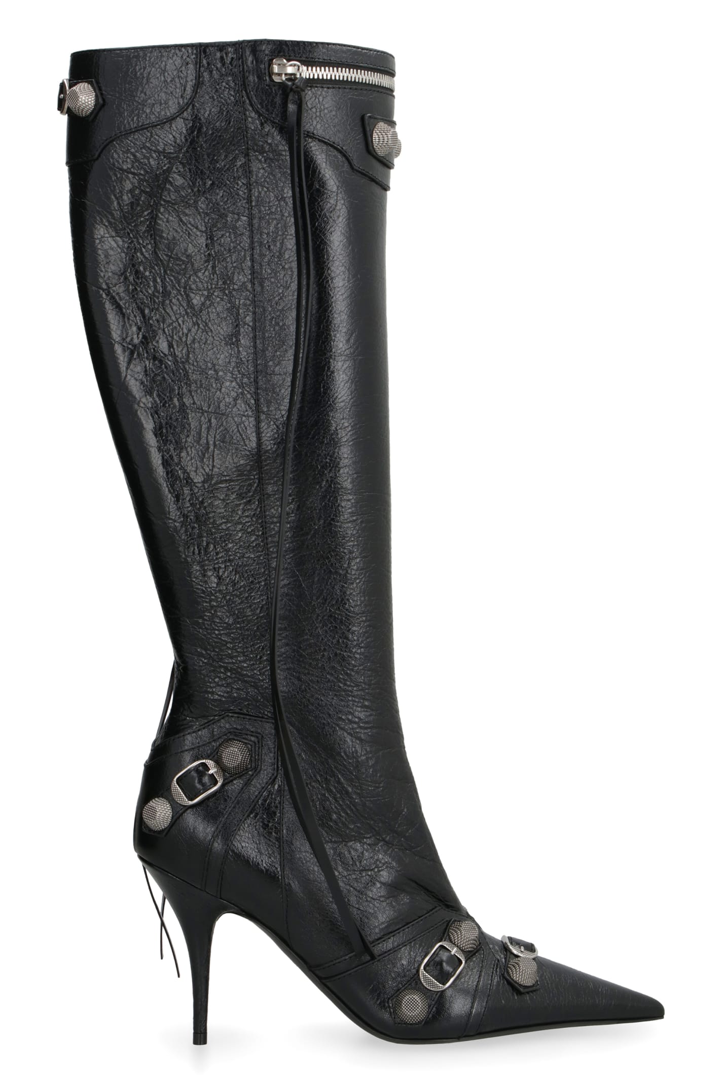 Balenciaga Knee Boots In Black | ModeSens