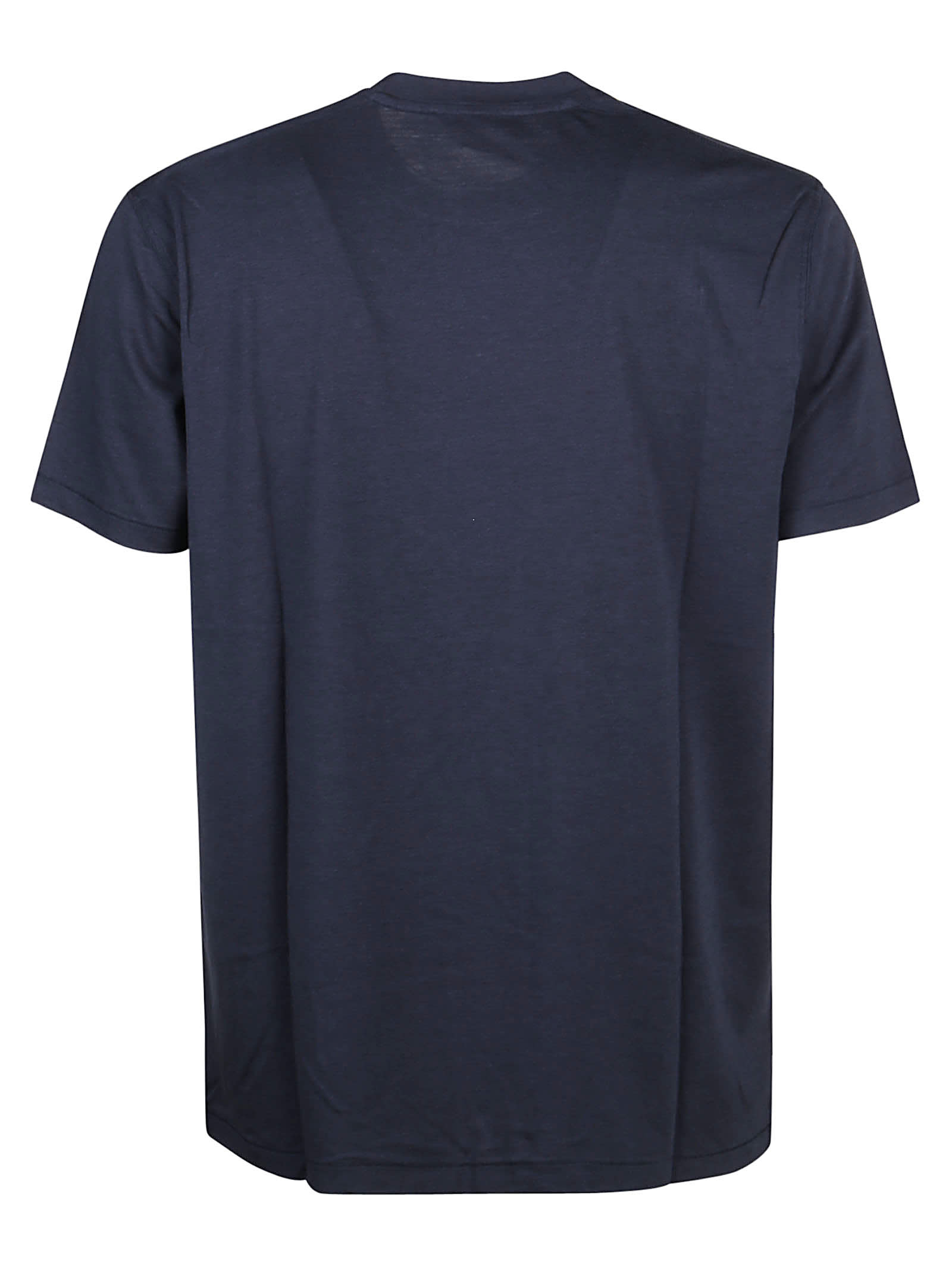 Shop Tom Ford Garment Dyed T-shirt In Blu Denim