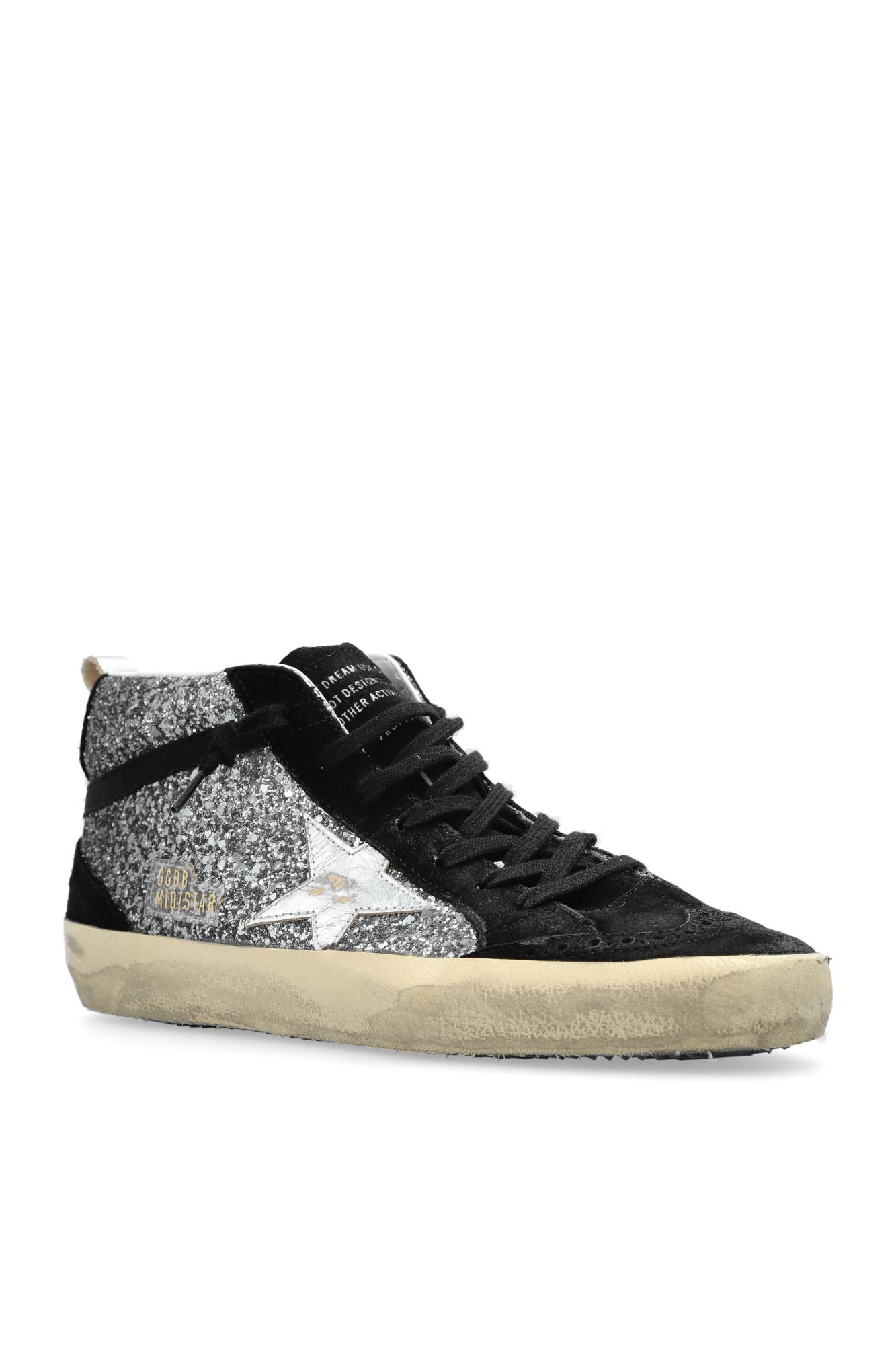 Golden Goose Sneakers Mid Star Classic In Black