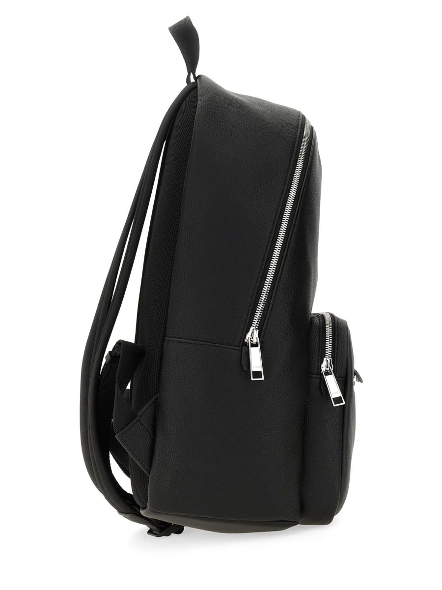 Shop Hugo Boss Backpack With Logo In Black