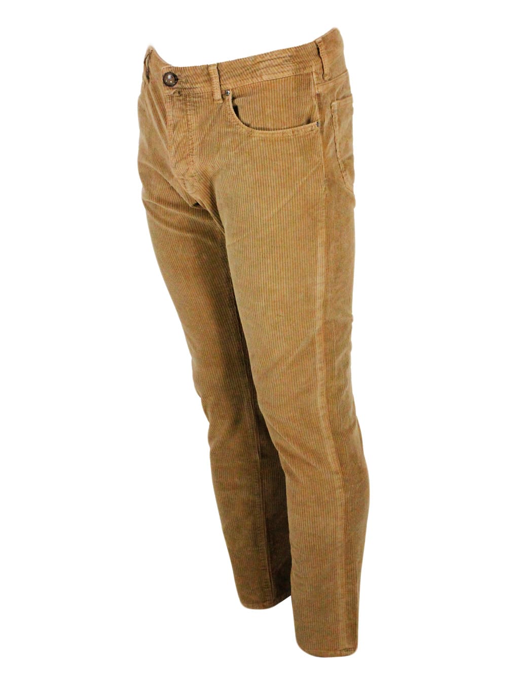 Shop Jacob Cohen Pants In Brown