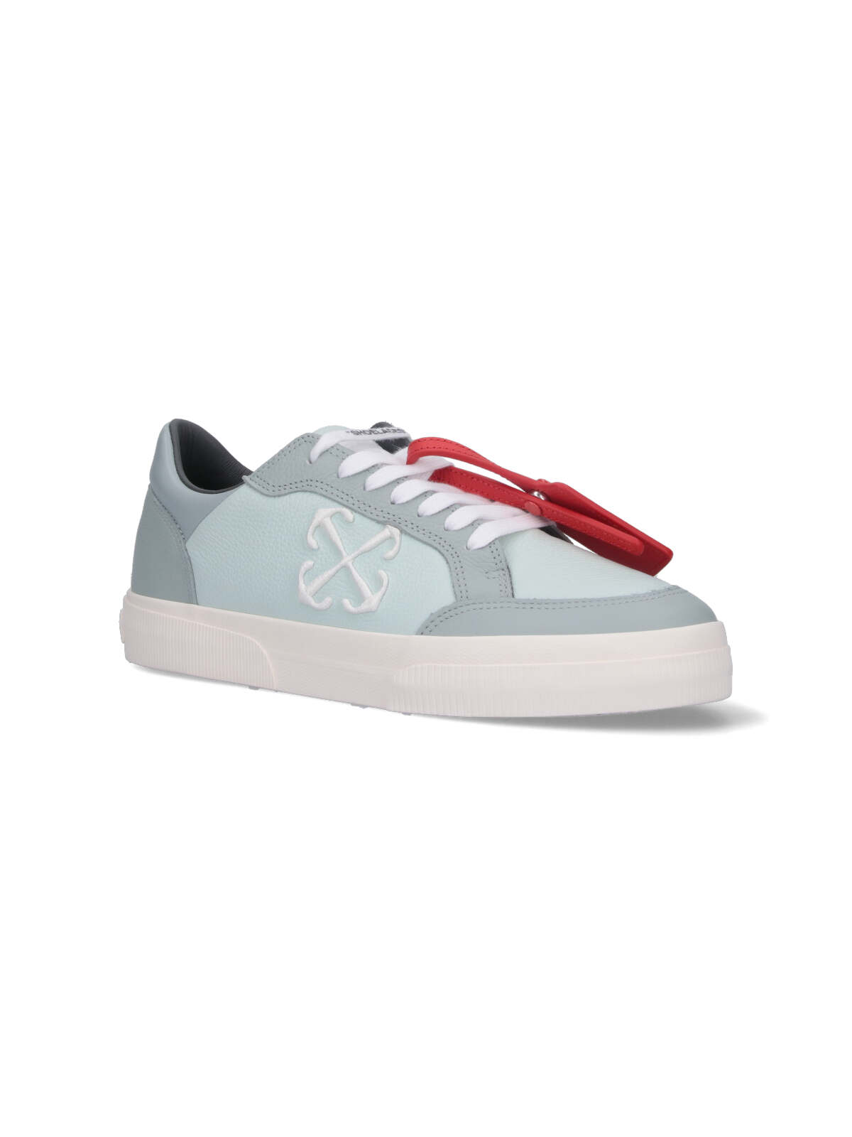 Shop Off-white New Vulcanized Sneakers In Gray