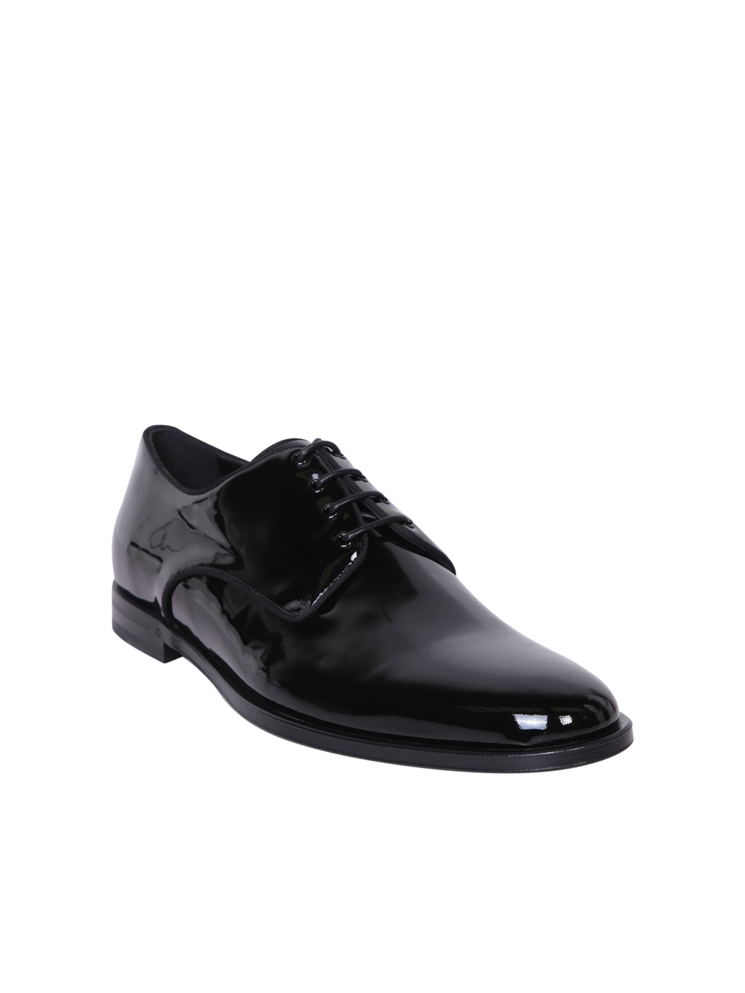 Shop Dolce & Gabbana Derby Black Shoes