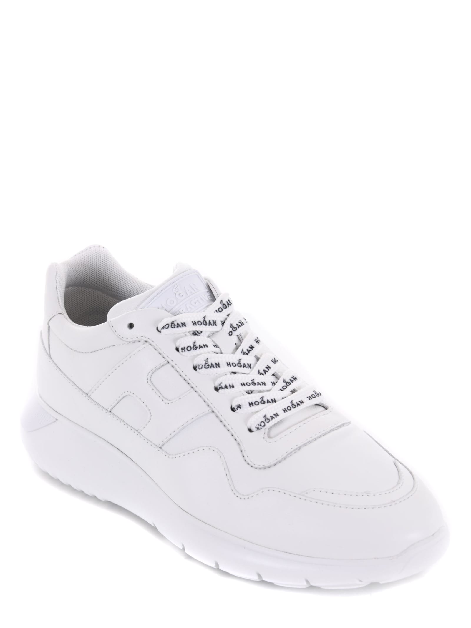 Shop Hogan Interactive3 Sneakers In White