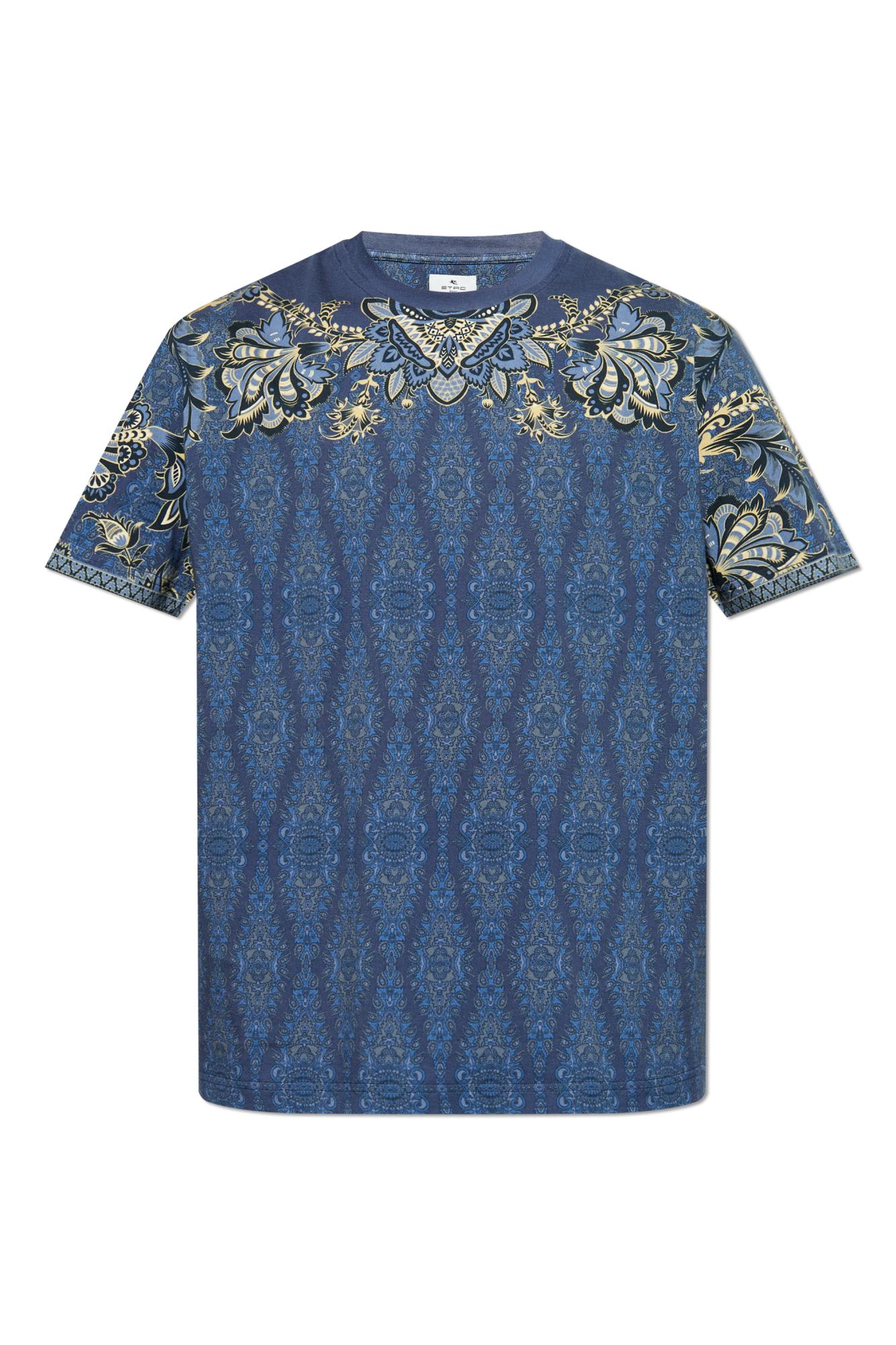 Cotton T-shirt With Decorative Print