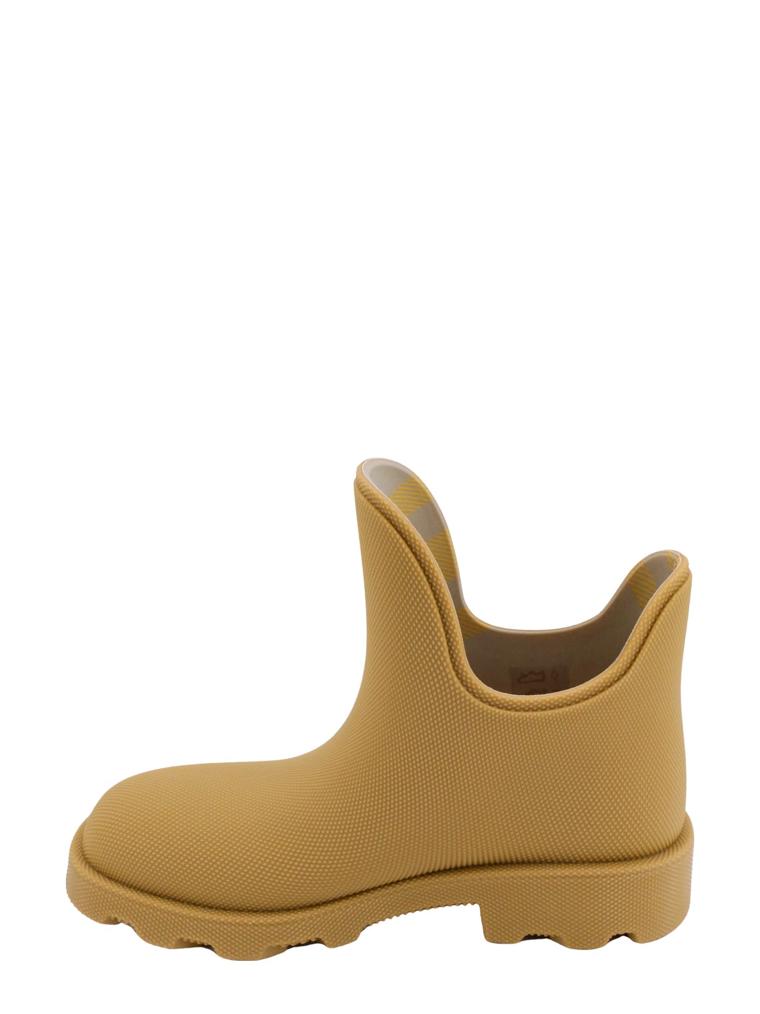Shop Burberry Marsh Ankle Boots In Beige