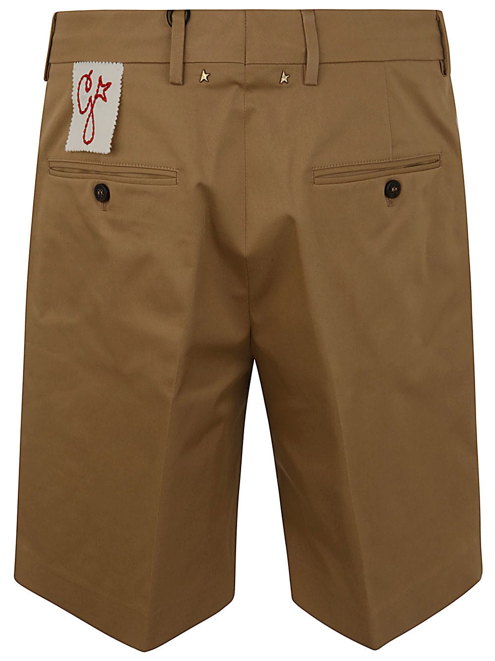 Shop Golden Goose Golden M`s Shorts Pants In Beige