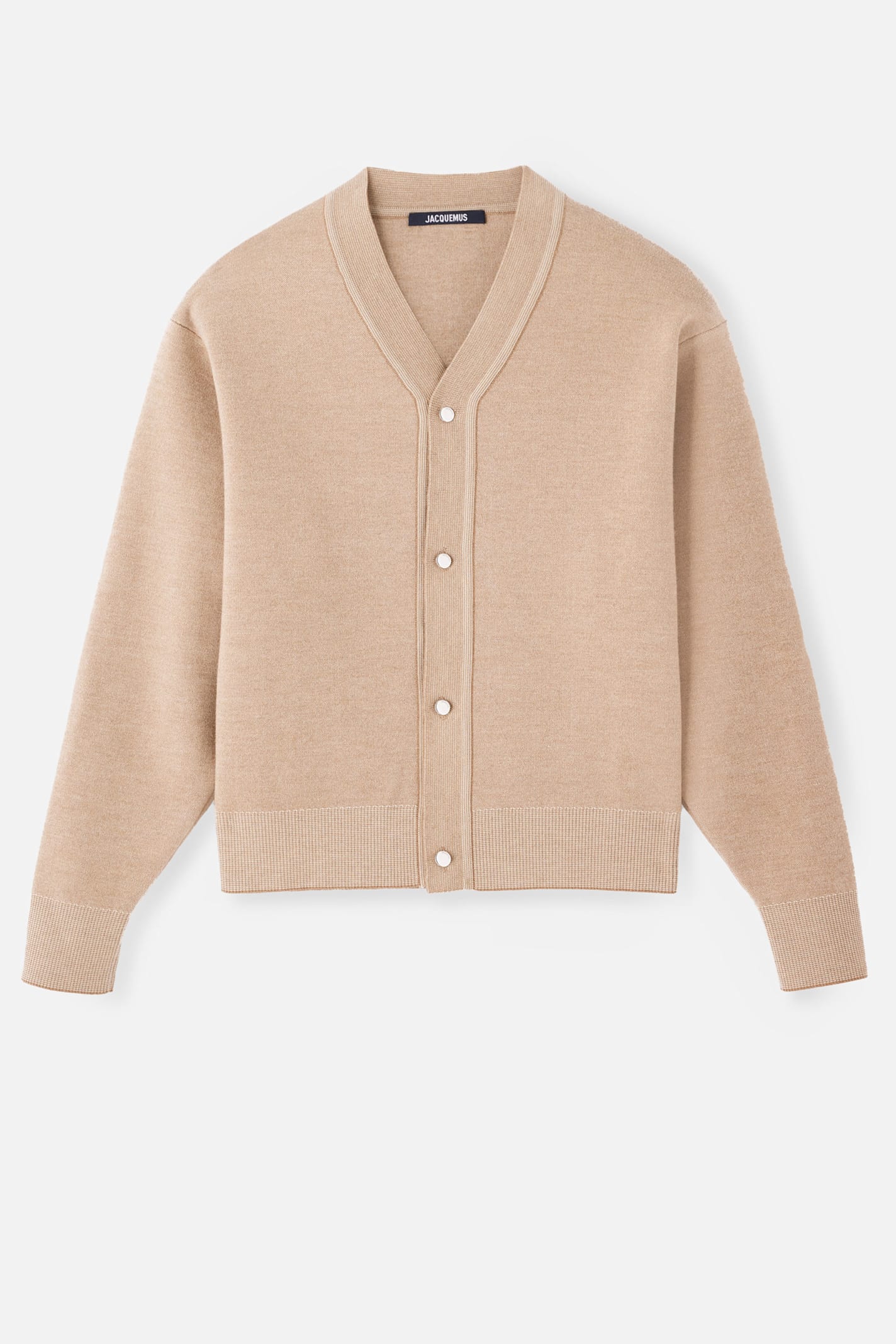 Jacquemus Le Cardigan With Buttons In Neutral