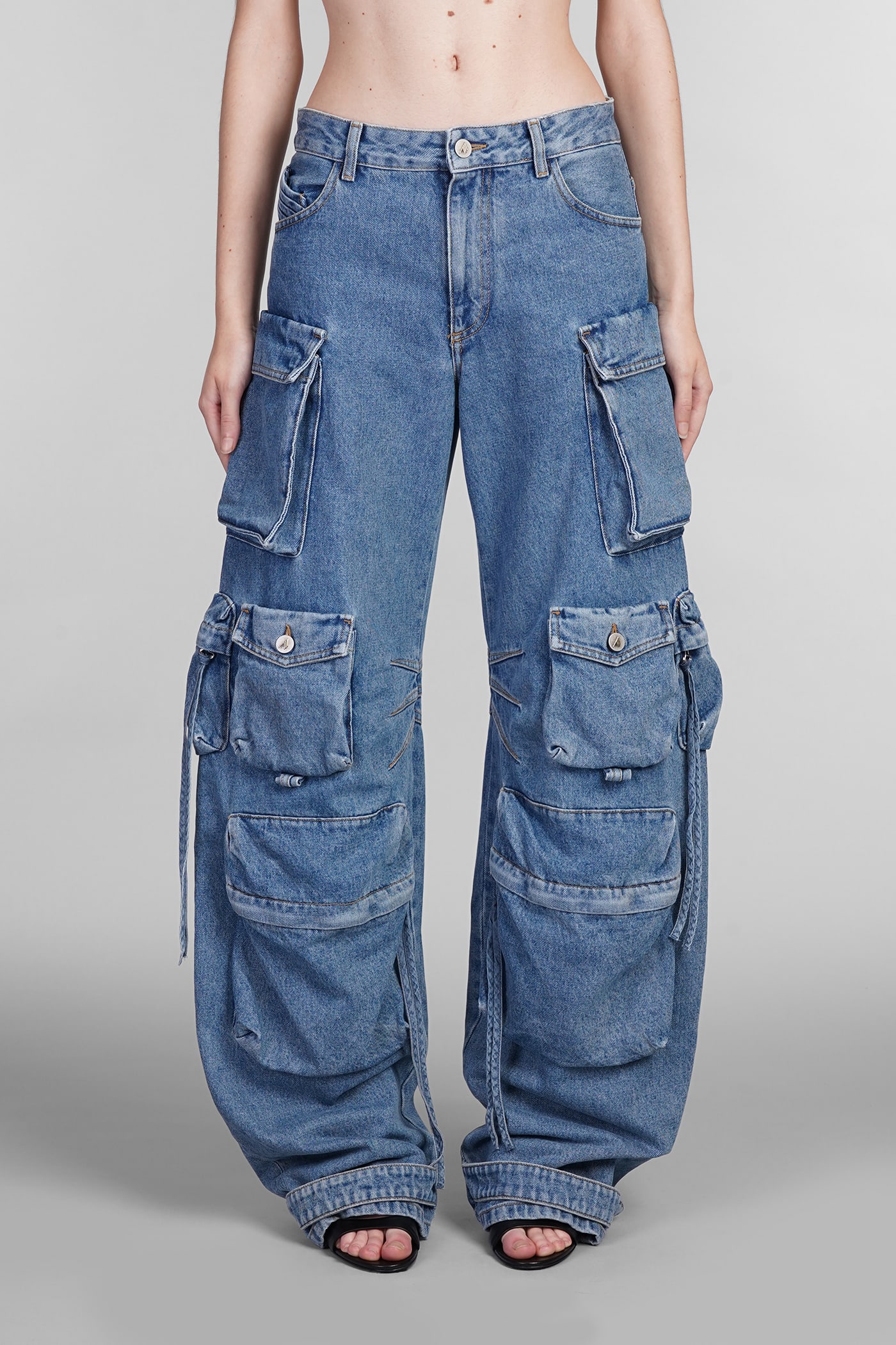 Fern Jeans In Blue Cotton