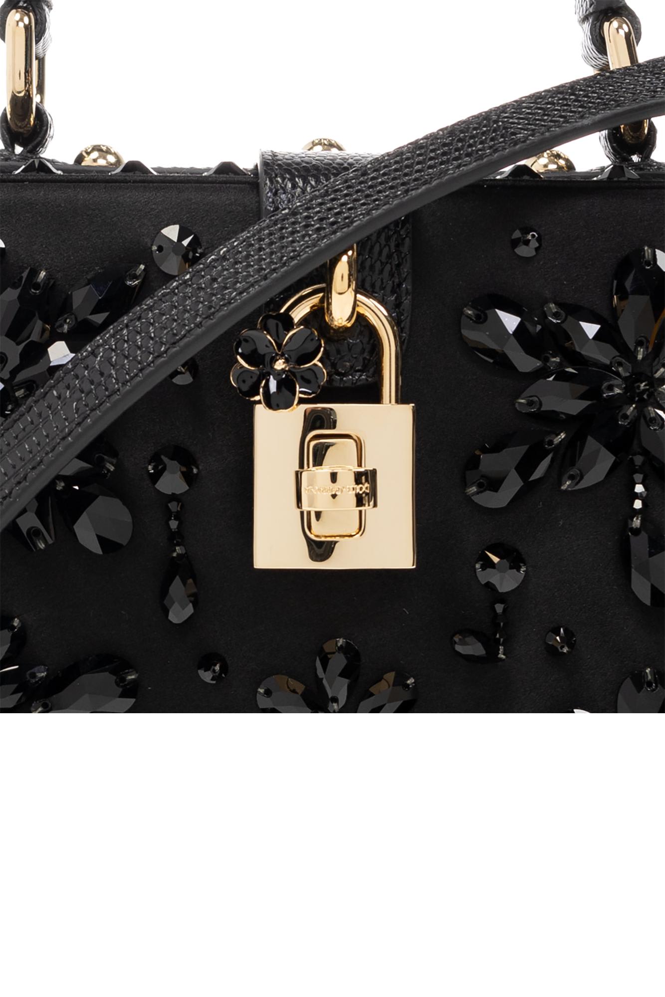 Shop Dolce & Gabbana Shoulder Bag In Nero/jet