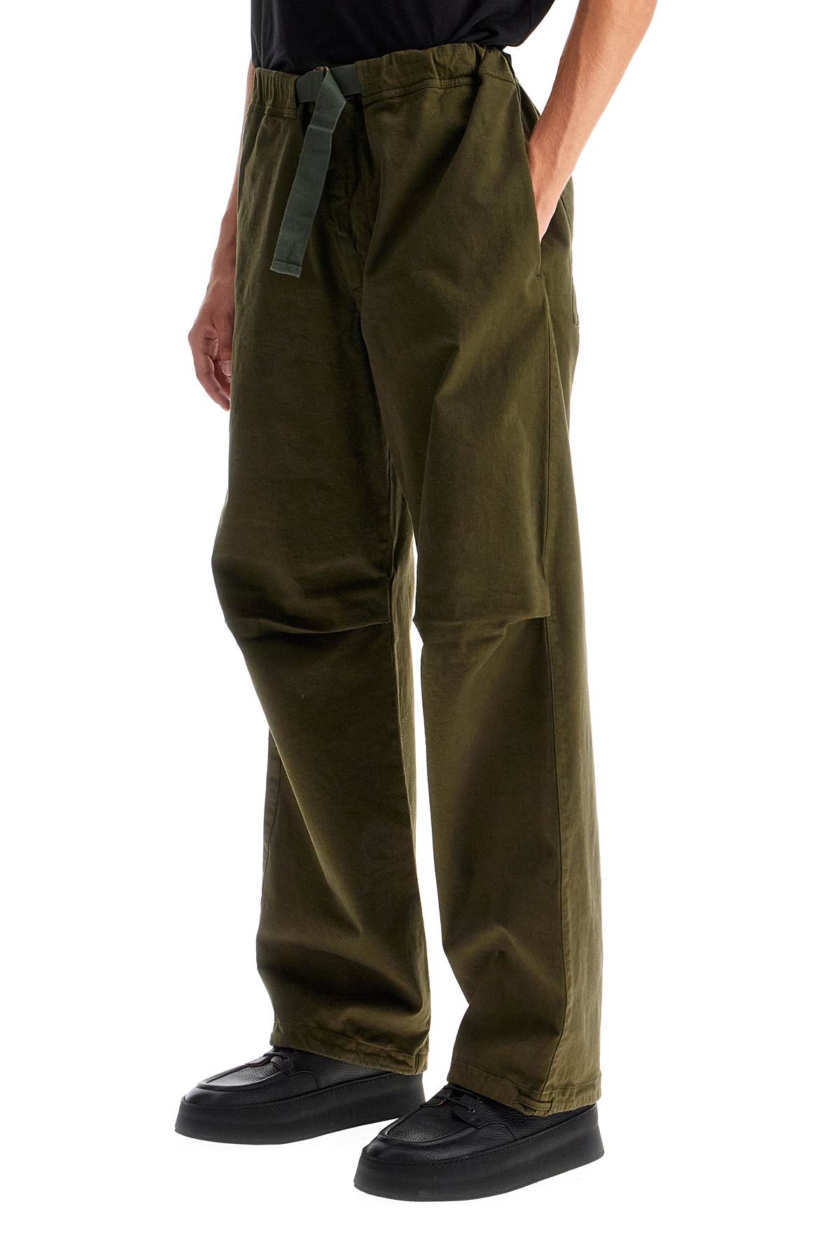 Shop Darkpark Jordan Cargo Pants In Military Green (khaki)