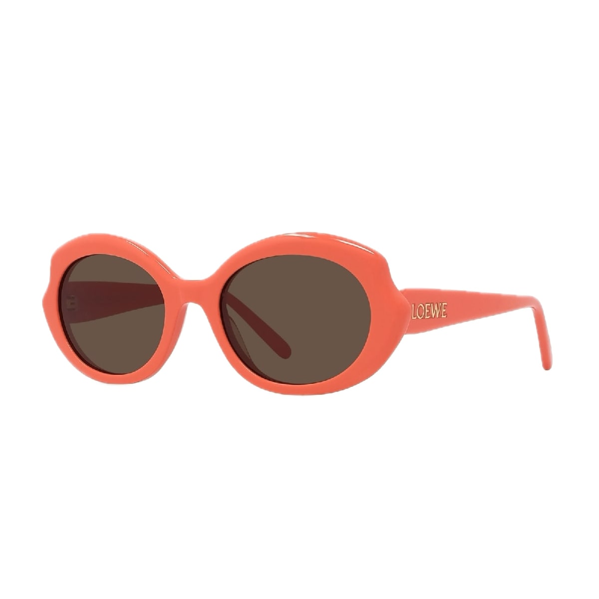 Loewe Lw40147i 42e Arancione Lucido Sunglasses