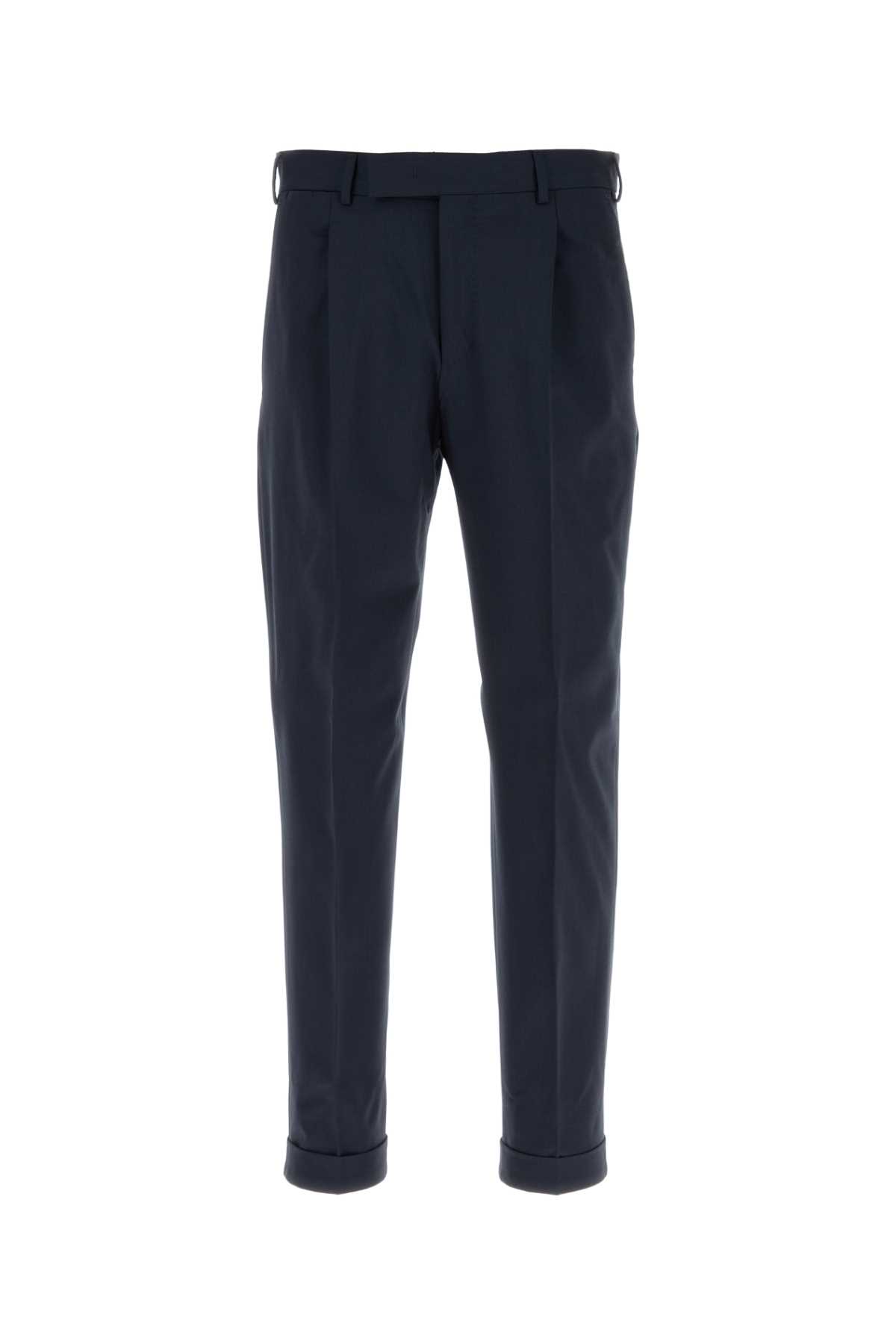Pt Torino Rebel Mohair And Wool Trousers In Blue