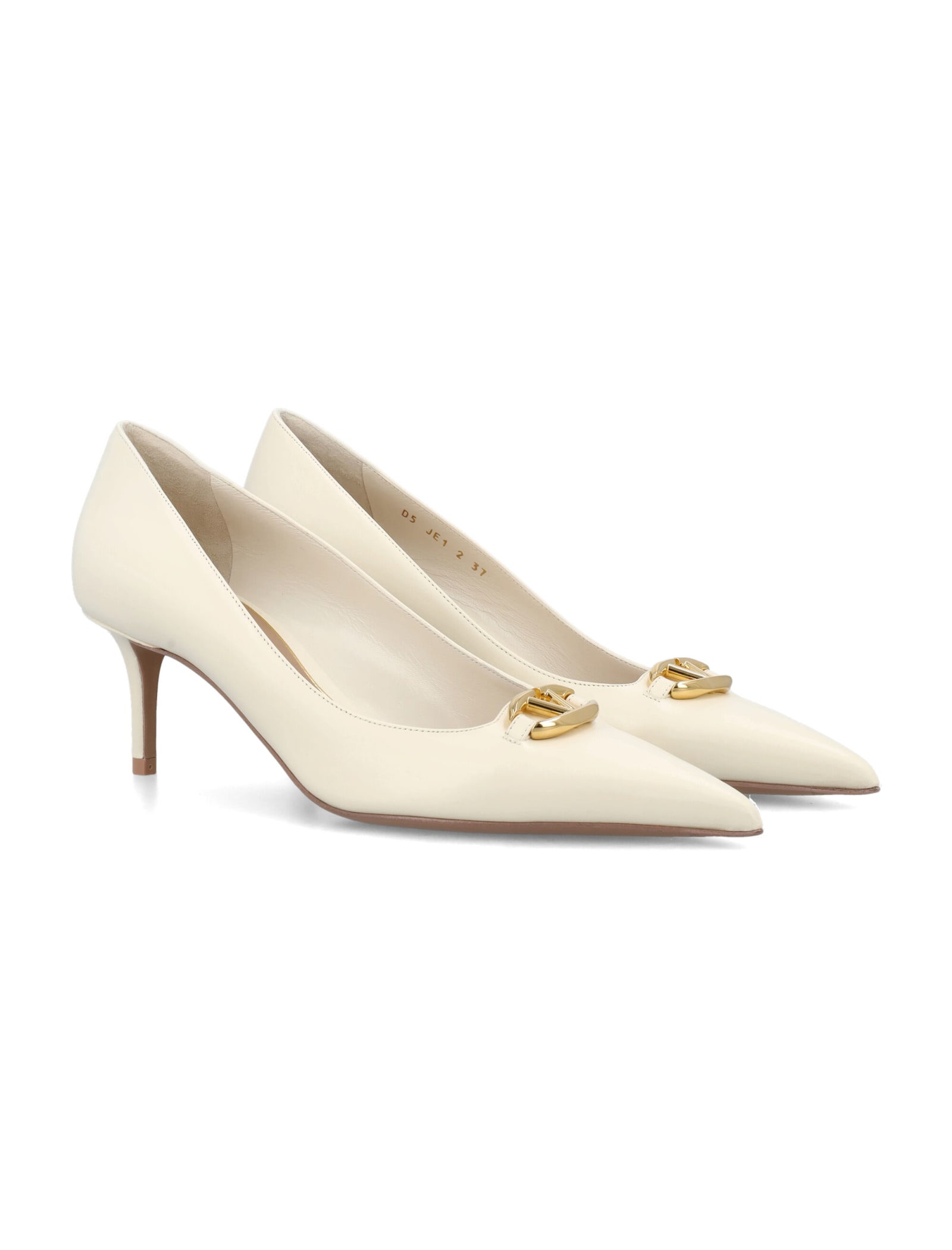 Shop Valentino Vlogo The Bold Edition Pump In Ivory