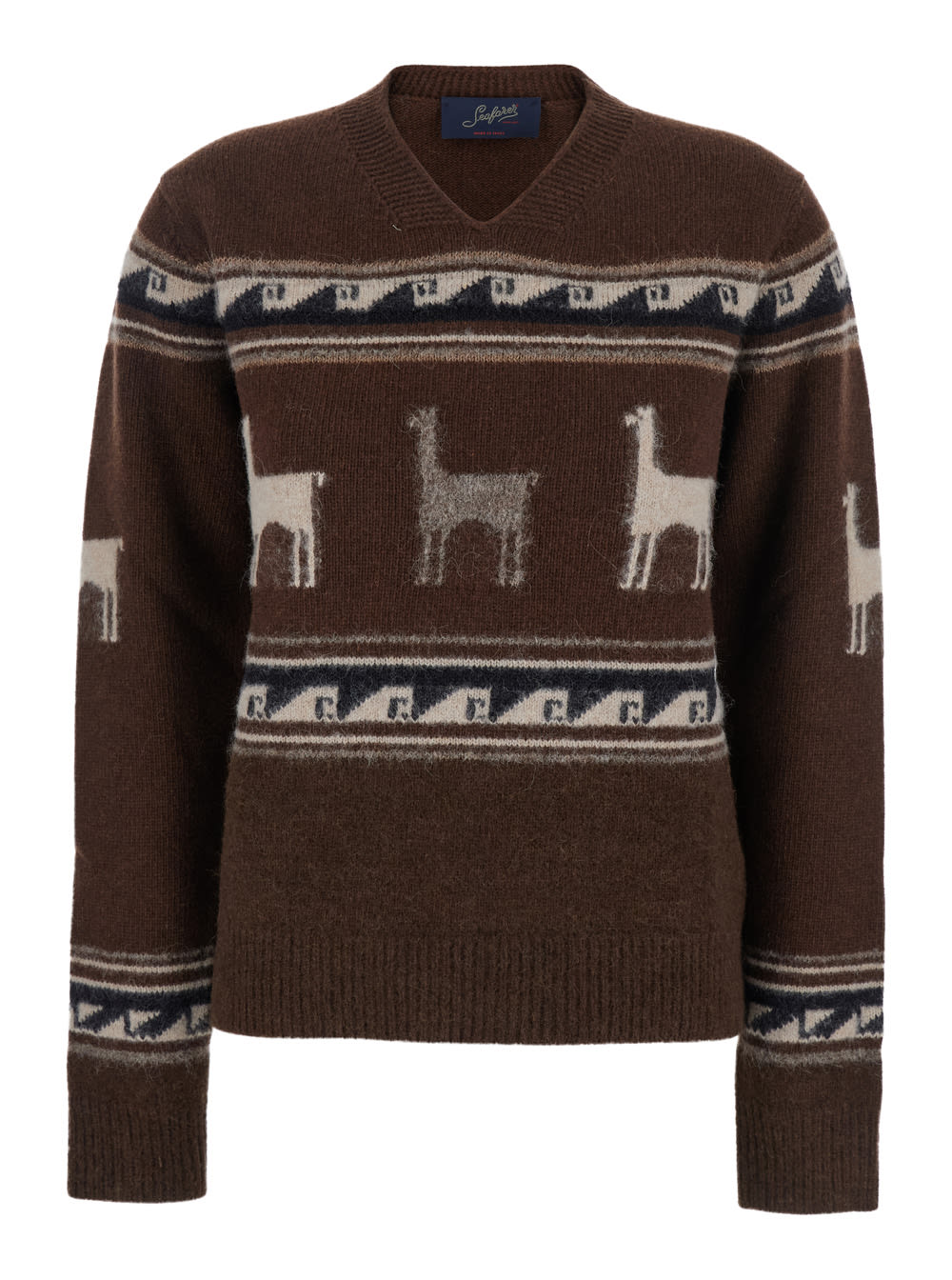 The Seafarer Maglia Piera In Brown