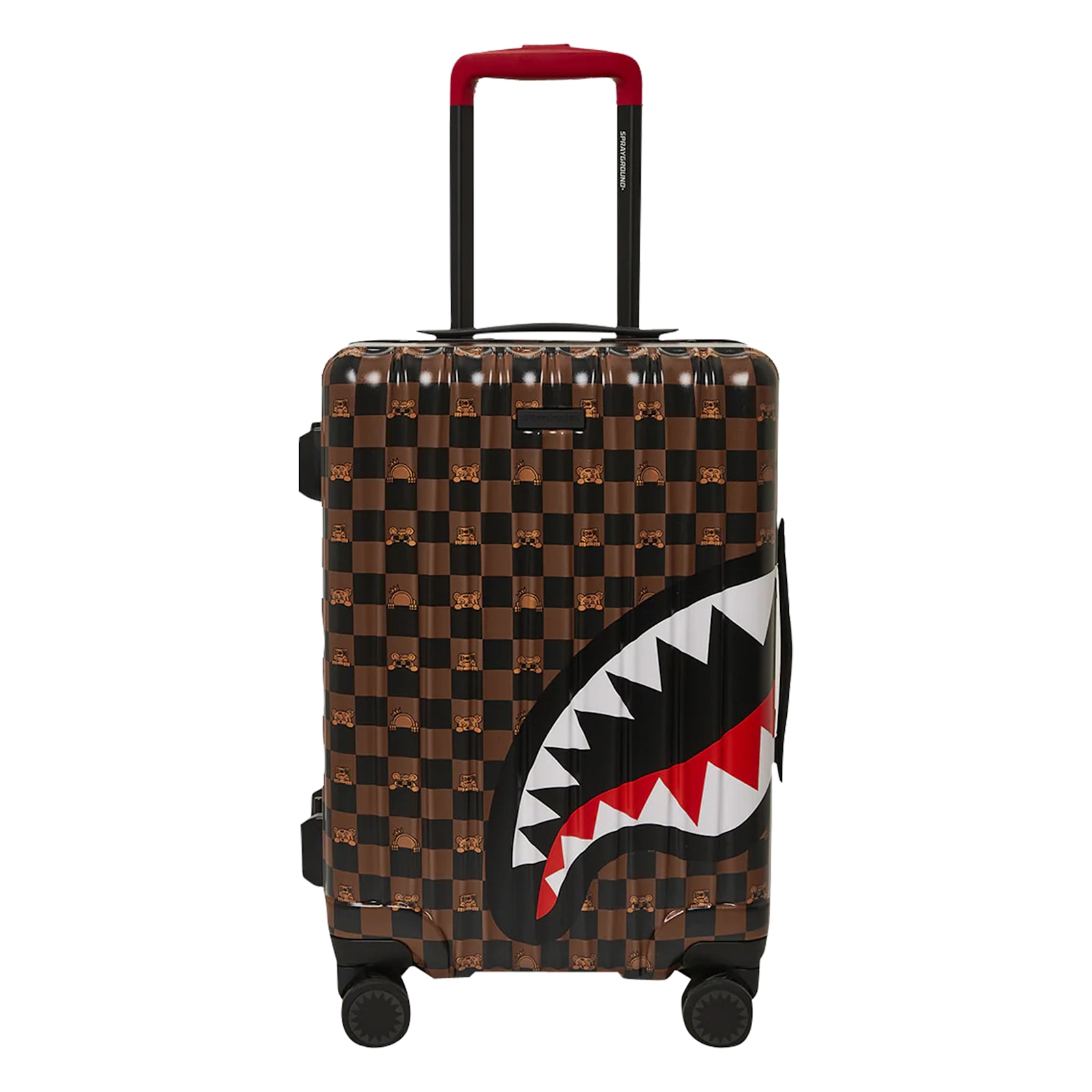 Peeking Character Check Suitcase