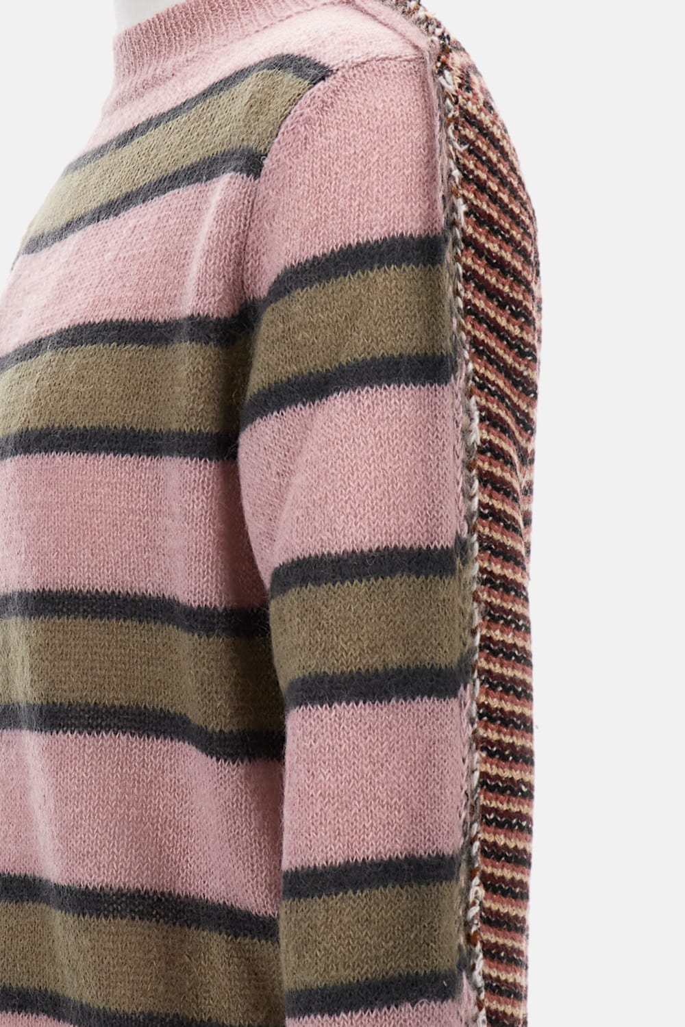 Marni Pink Mohair Blend Sweater In Pink