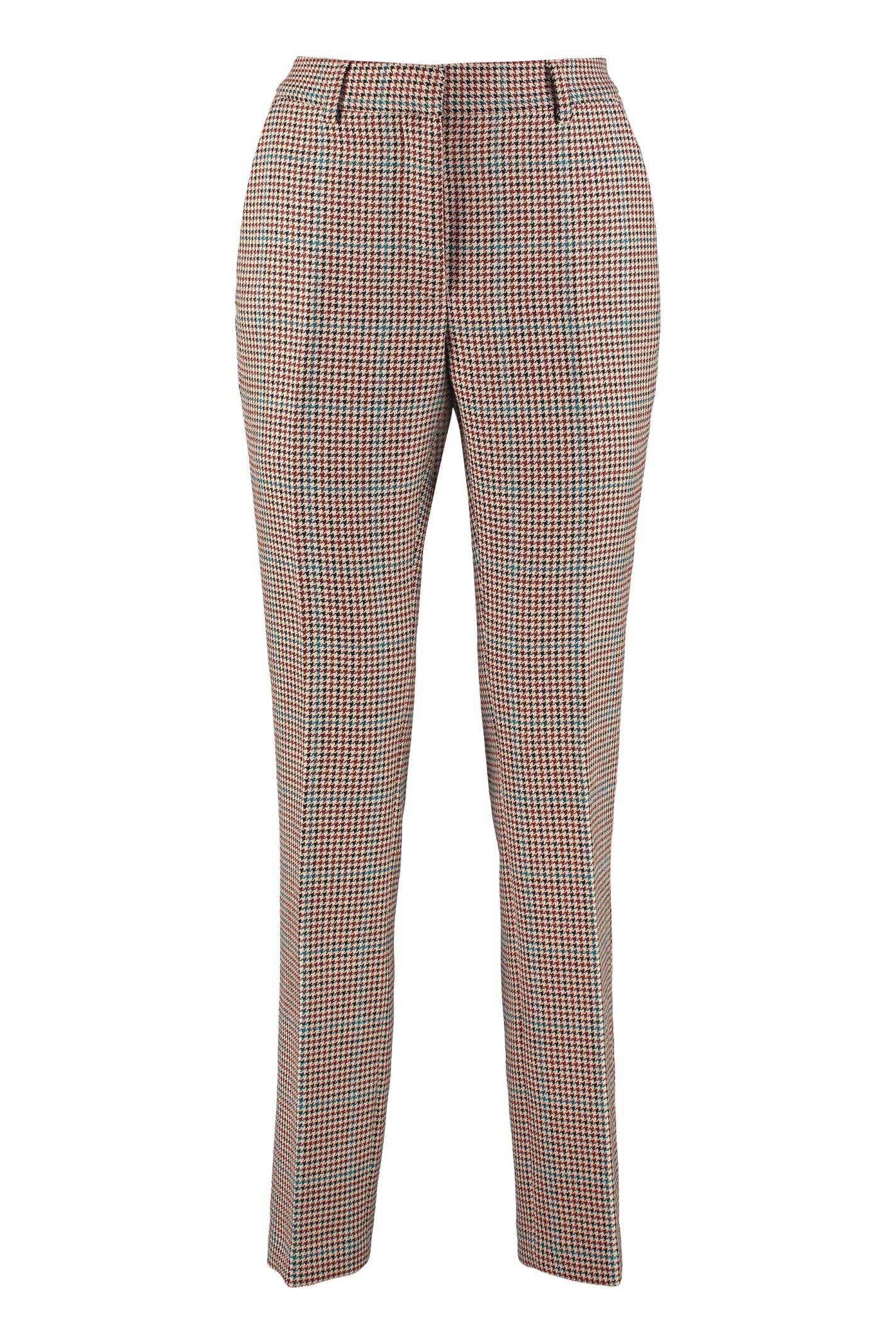 Off-White Prince Of Wales Check Wool Trousers