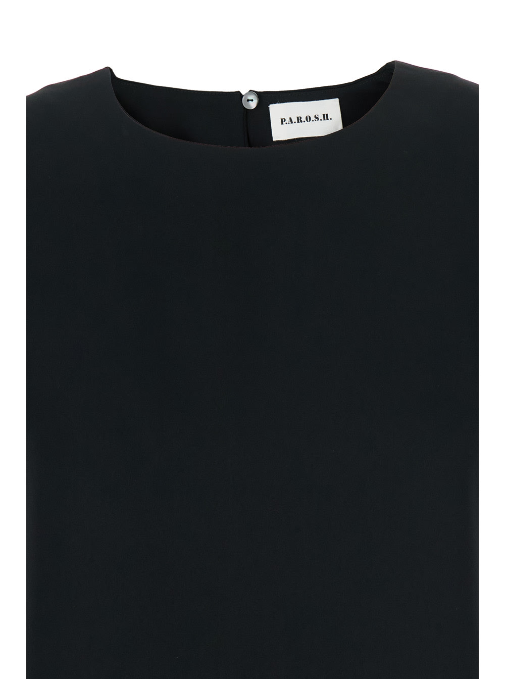 P.a.r.o.s.h Short-sleeved Blouse In Black