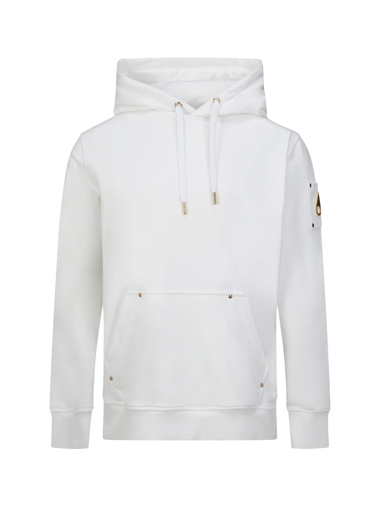Moose Knuckles Martense Hoodie In White