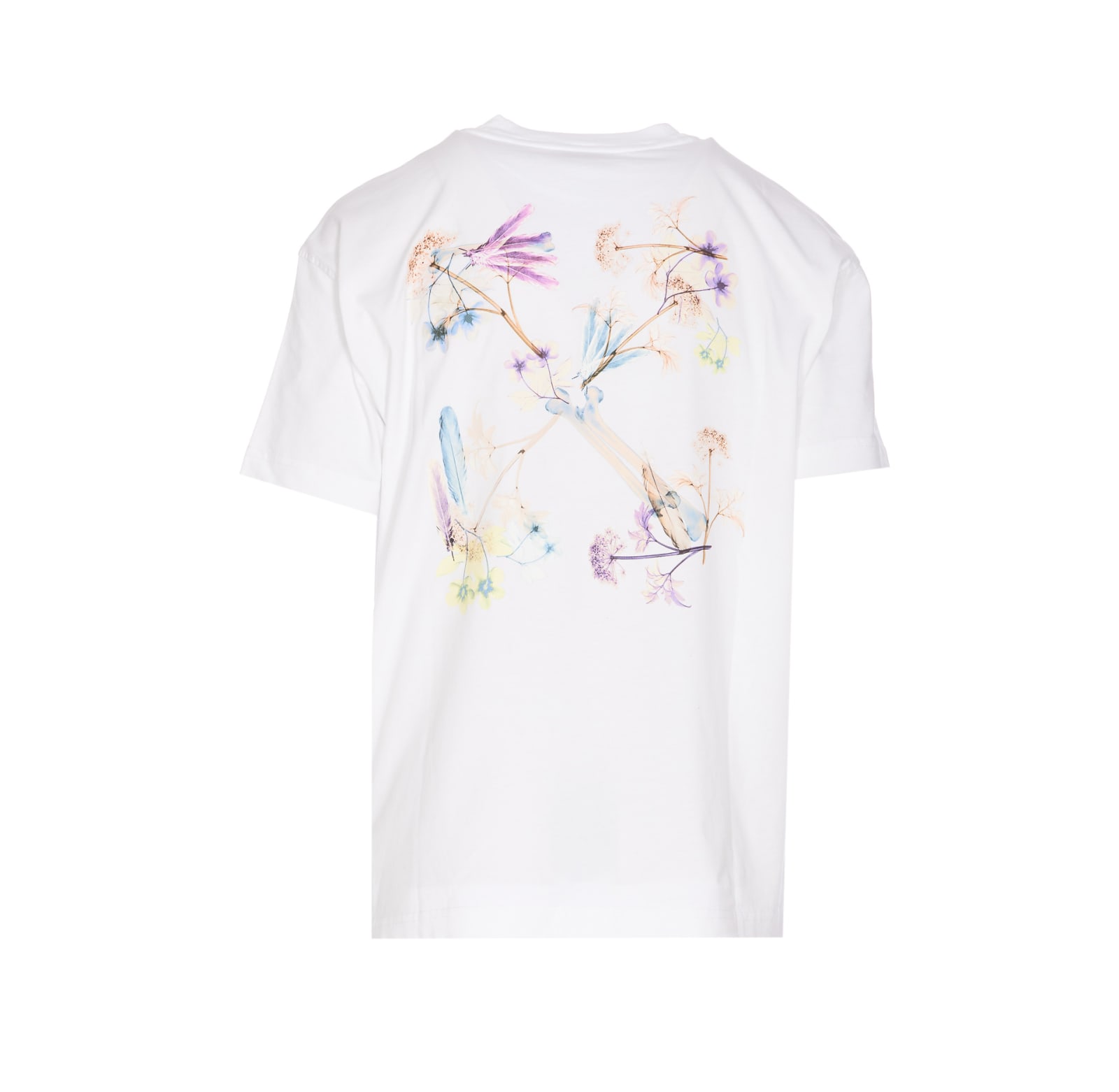 Shop Off-white Xray Arrow Casual T-shirt In White