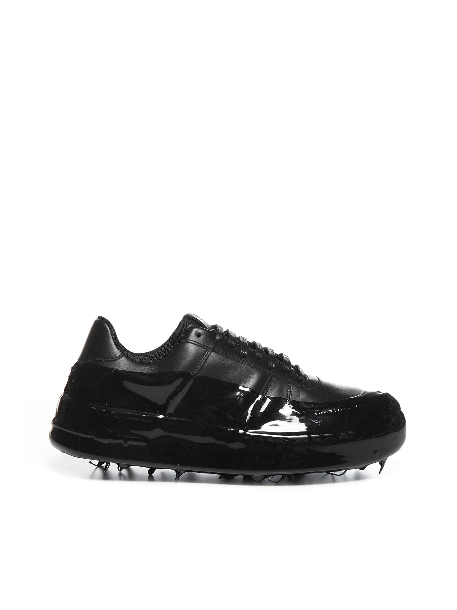 424 DIPPED LOW TOP LEATHER AND RUBBER SNEAKERS,11286388