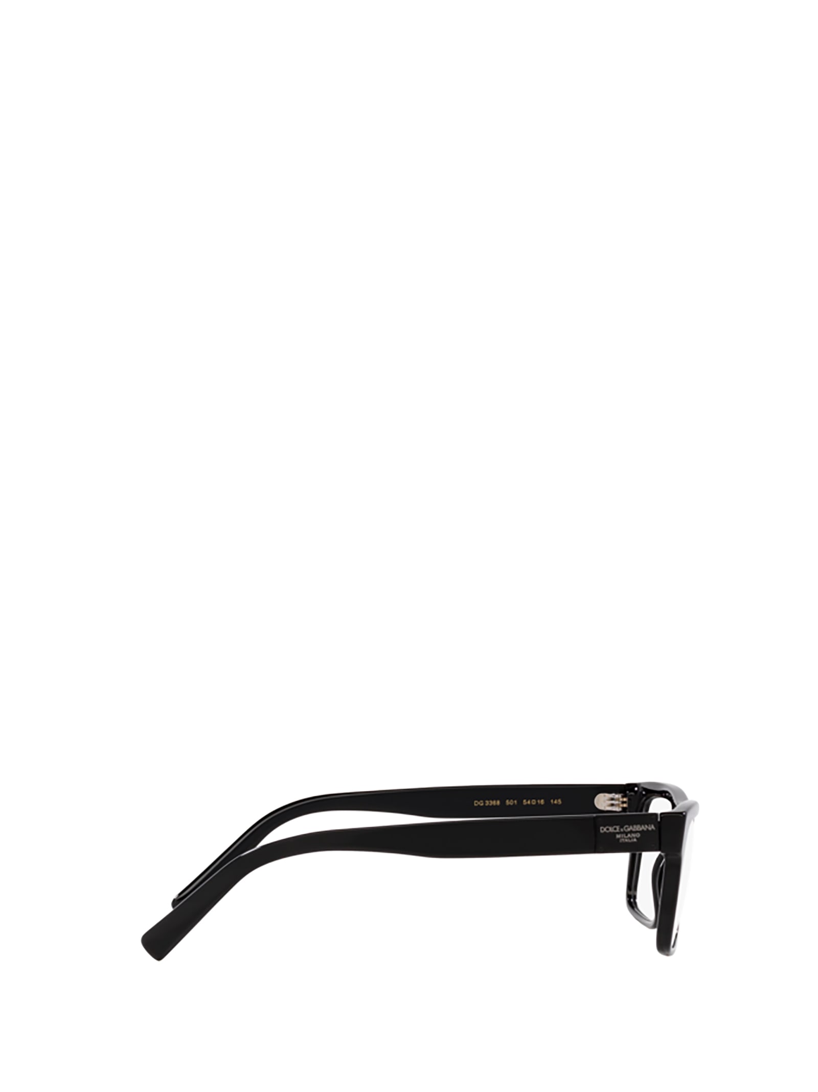 Shop Dolce &amp; Gabbana Eyewear Dg3368 Black Glasses