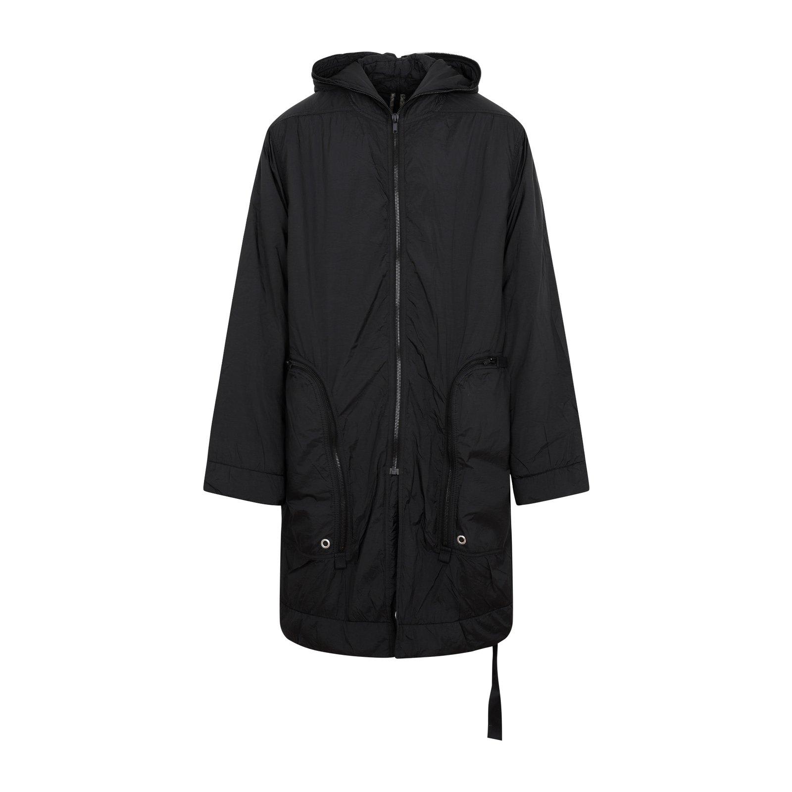 drkshdw zipped hooded coat
