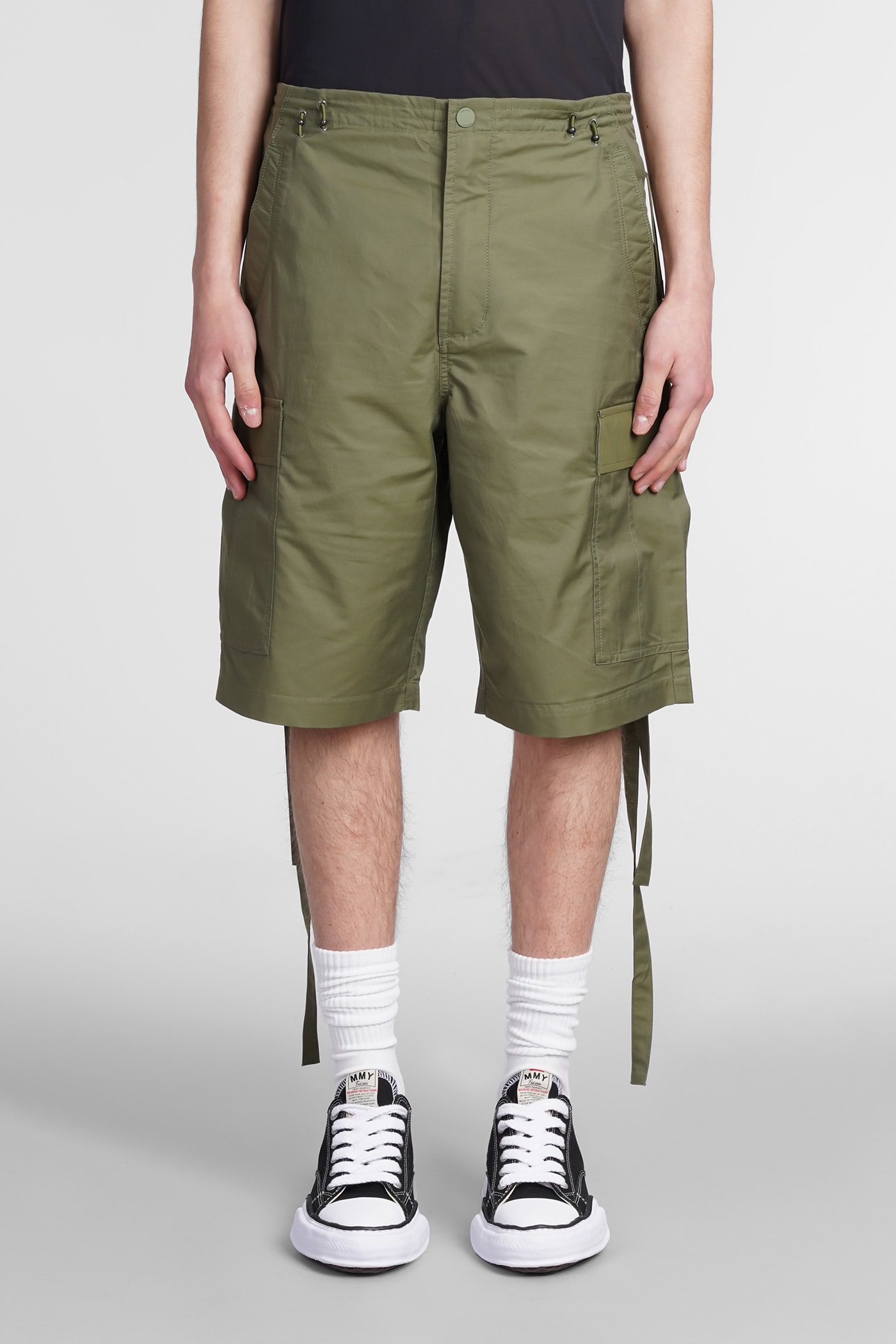 Maharishi Shorts In Green Cotton