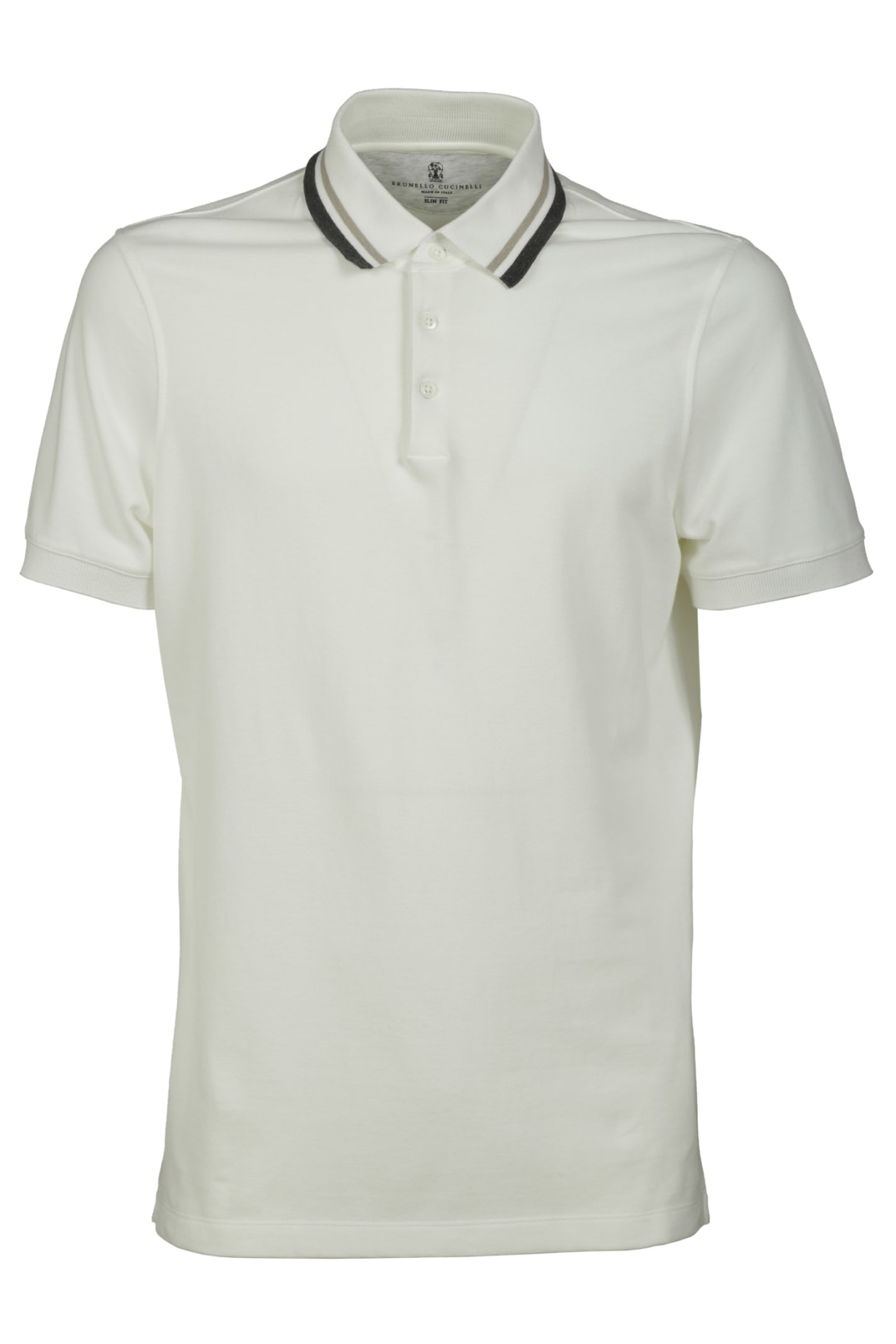 Brunello Cucinelli Short-sleeved Polo Shirt