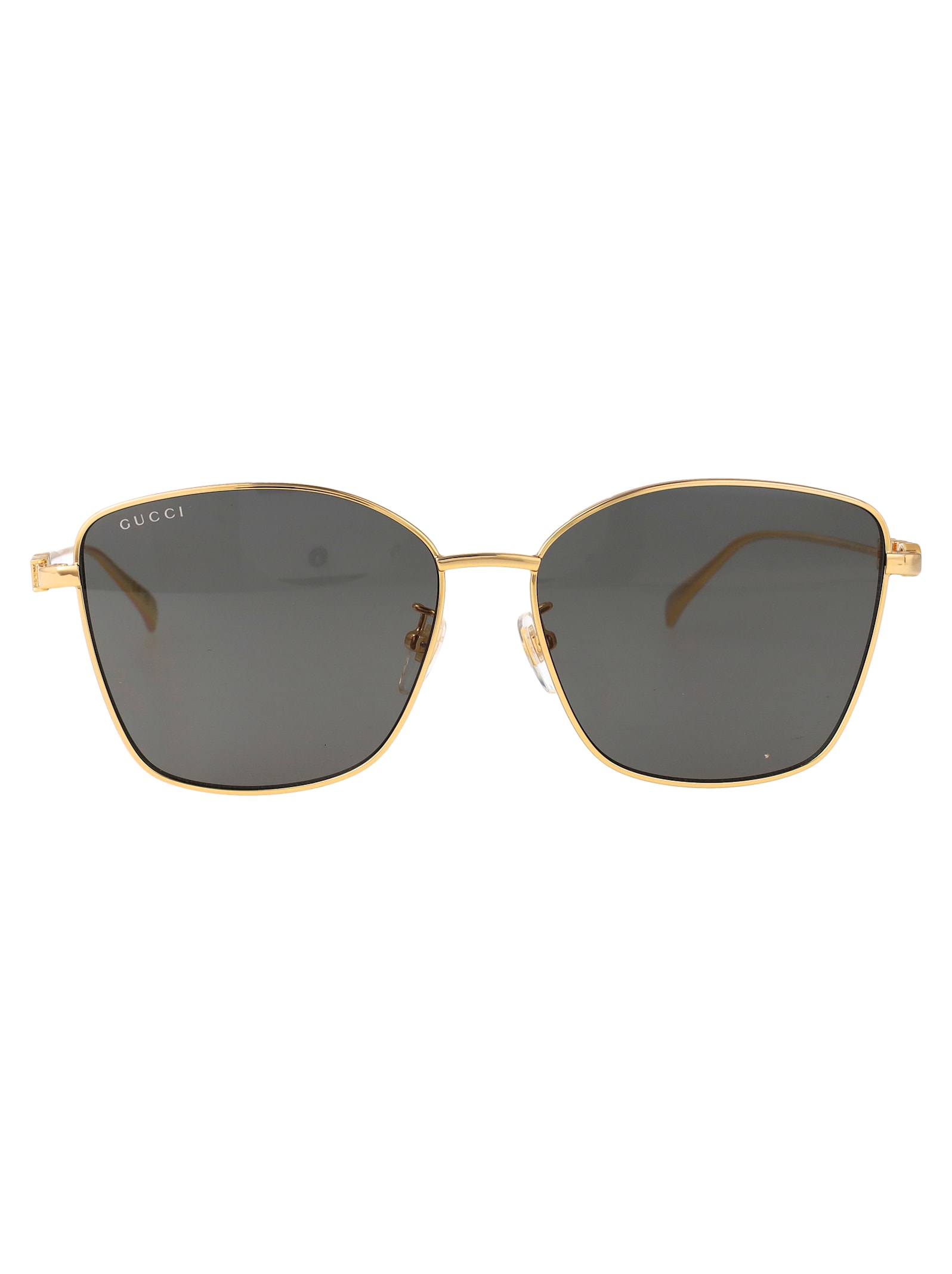 Gucci Gg1030sk 002 Oversized Square Sunglasses In Gold
