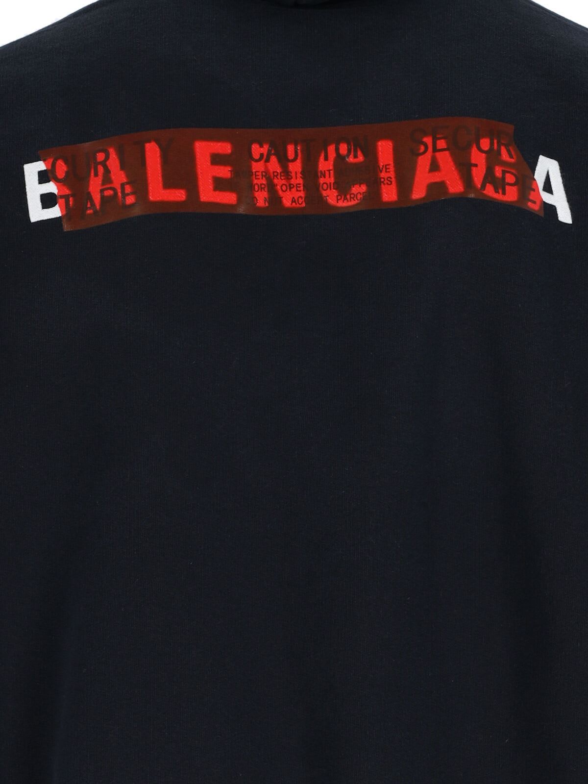 Balenciaga Hooded Sweatshirt Kangaroo Pocket In Blue