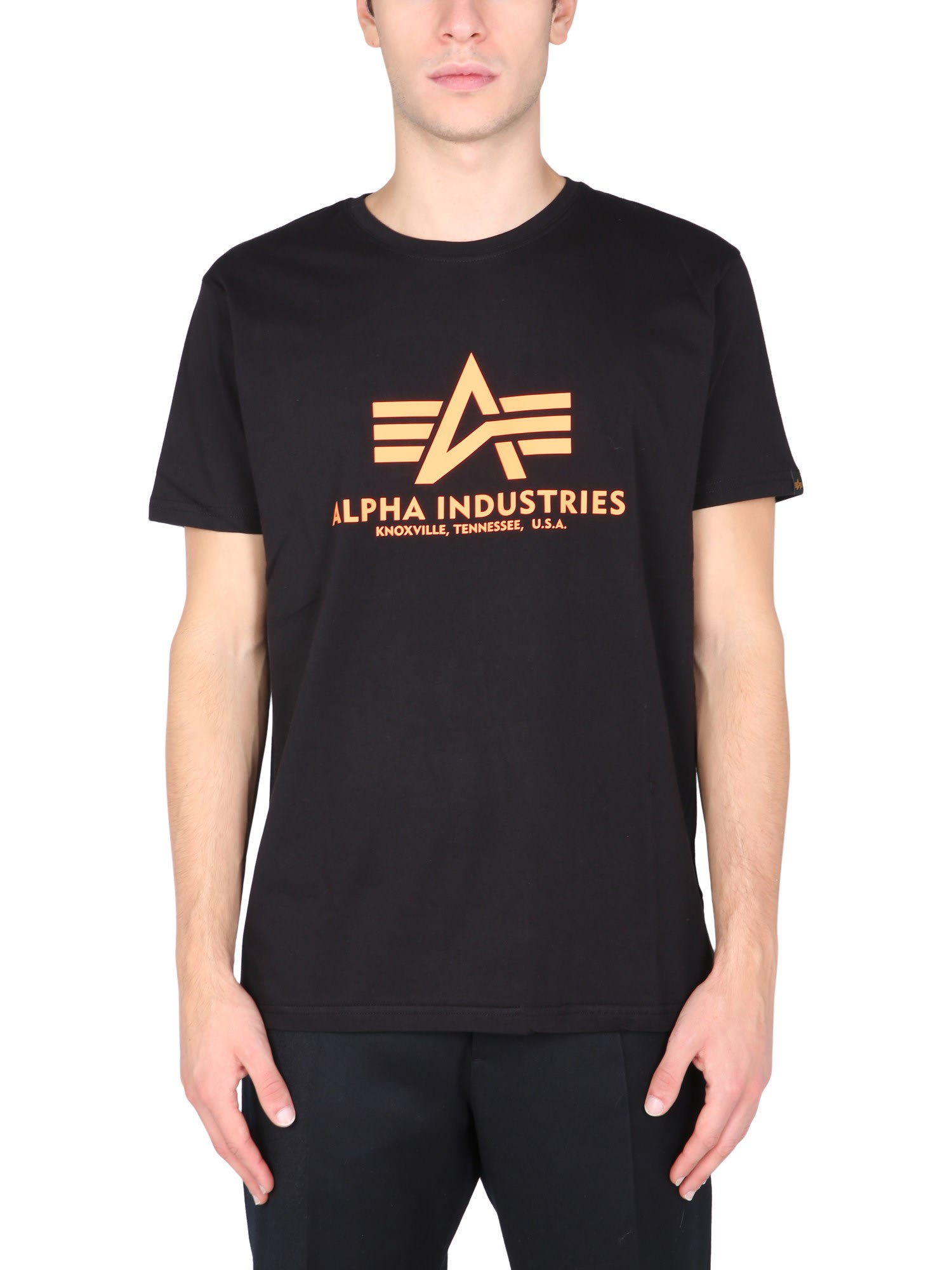 Alpha Industries T-shirt With Logo Print