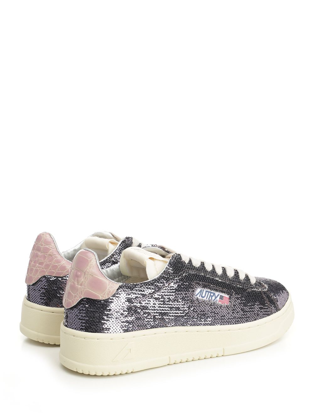 Autry Dallas Low Sparkling Sneakers In Multi